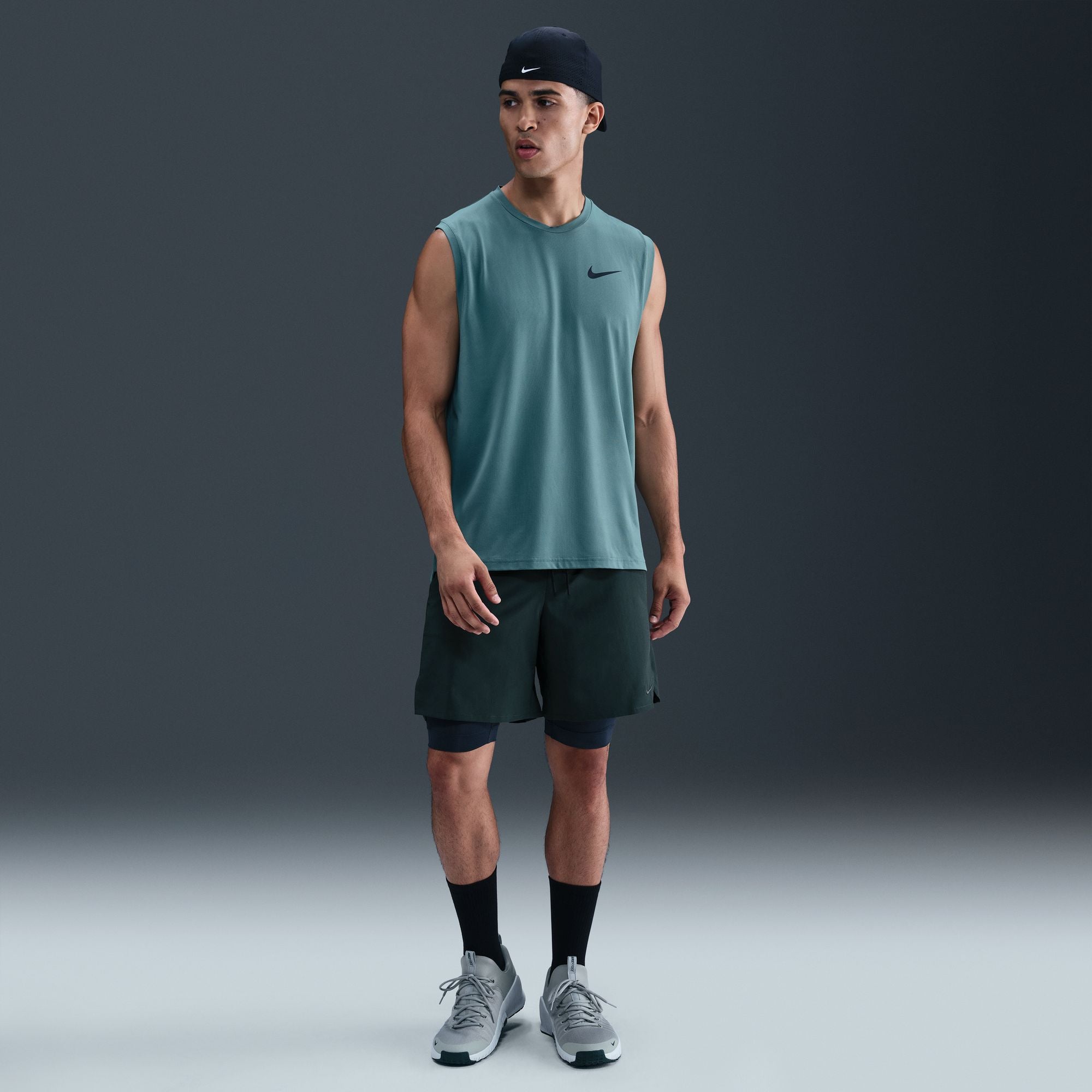 Mens Dri-Fit Unlimited 7 inch 2 in1 1 Woven Short
