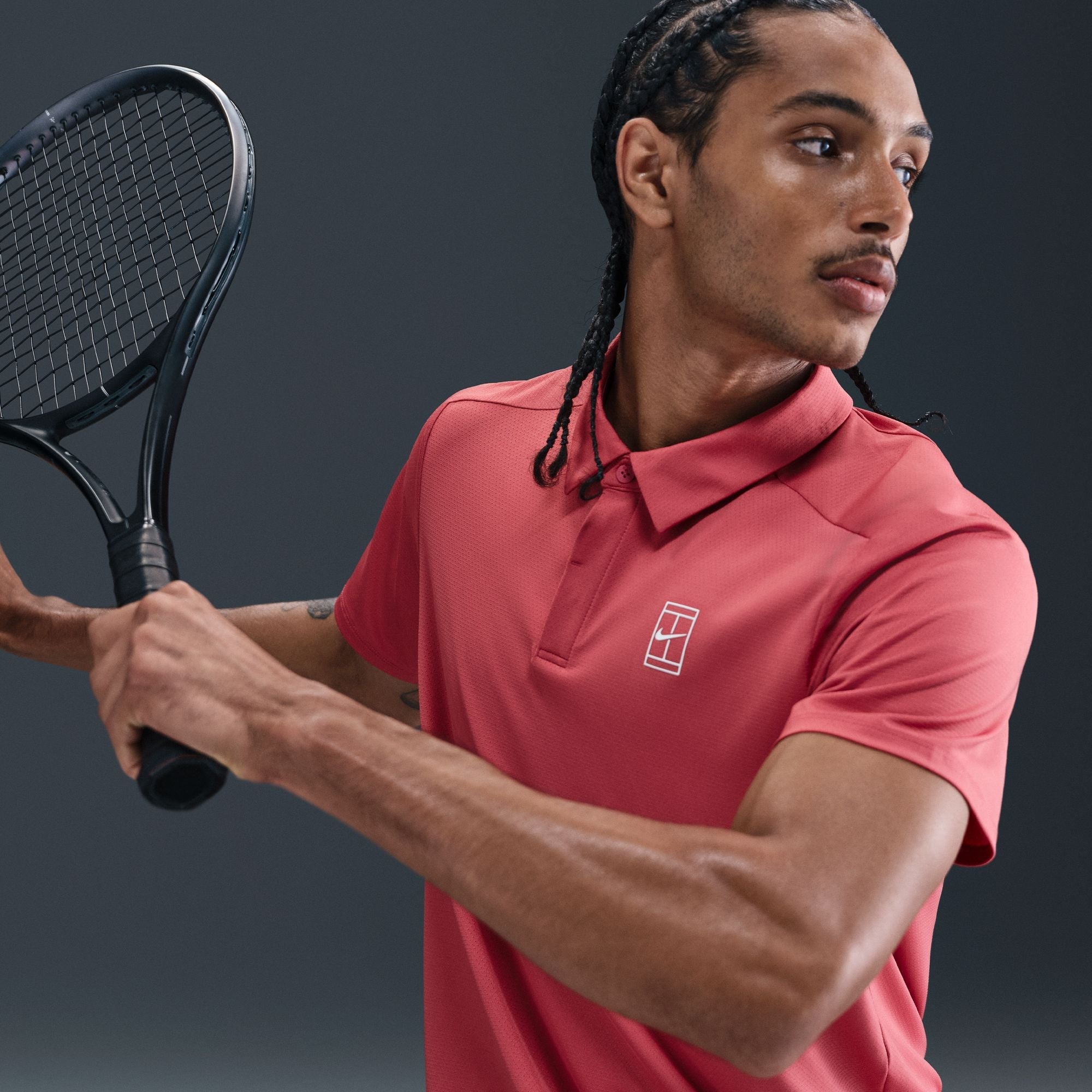 Mens Dri-Fit Advantage Tennis Polo