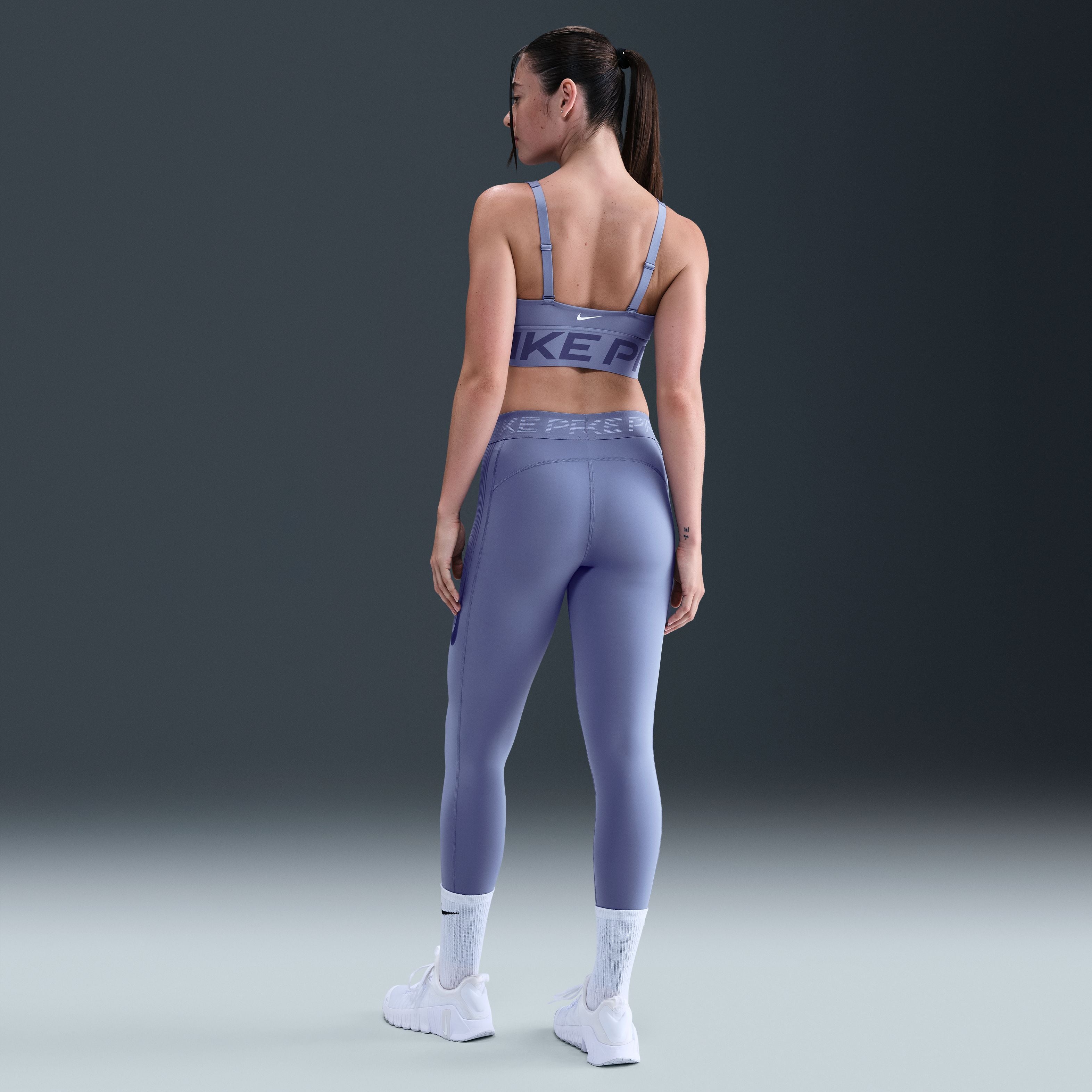 Womens Nike Pro Indy Plunge Medium Support Bra