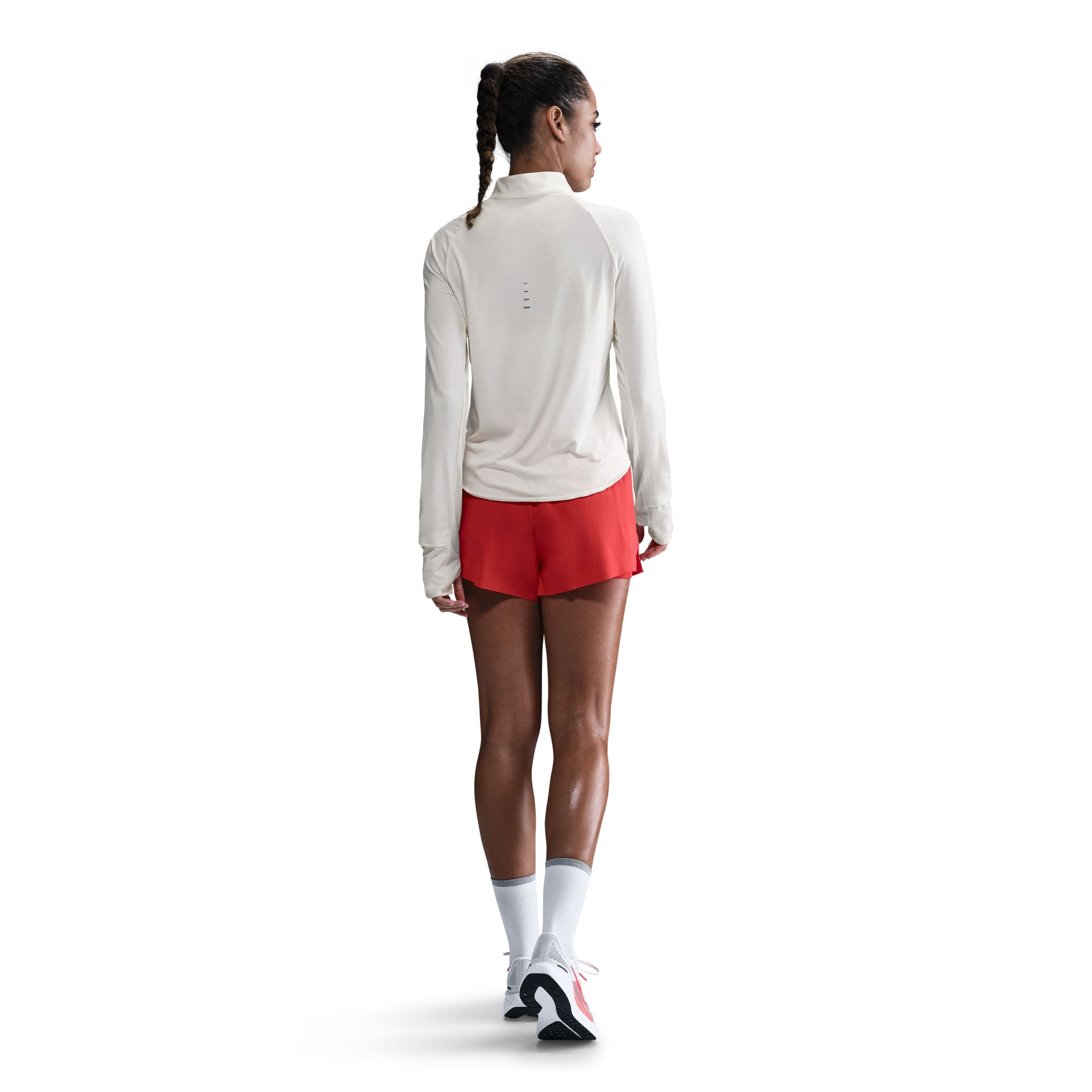 Womens Running Swift DriFit UV Half Zip Top