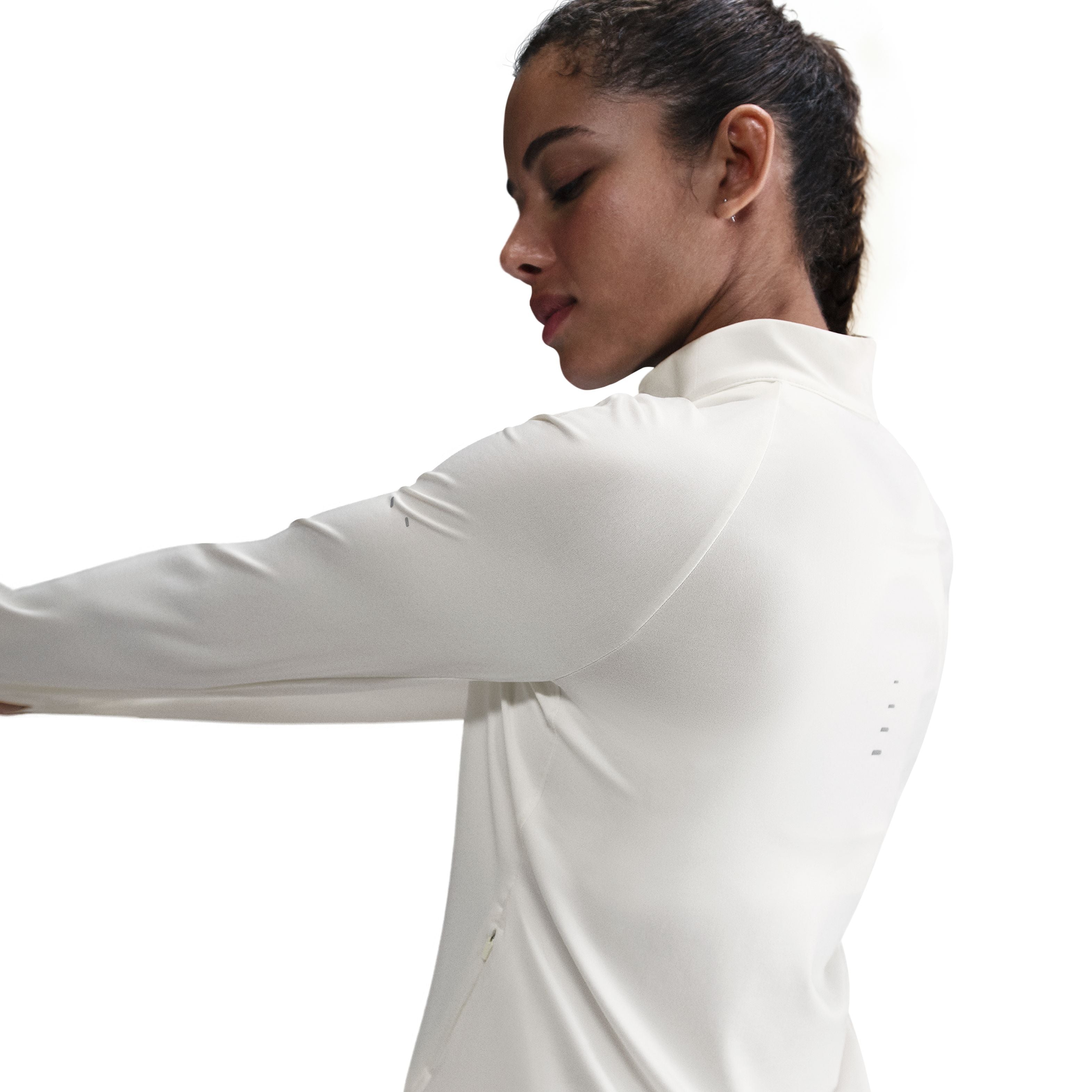 Womens Running Swift DriFit UV Half Zip Top