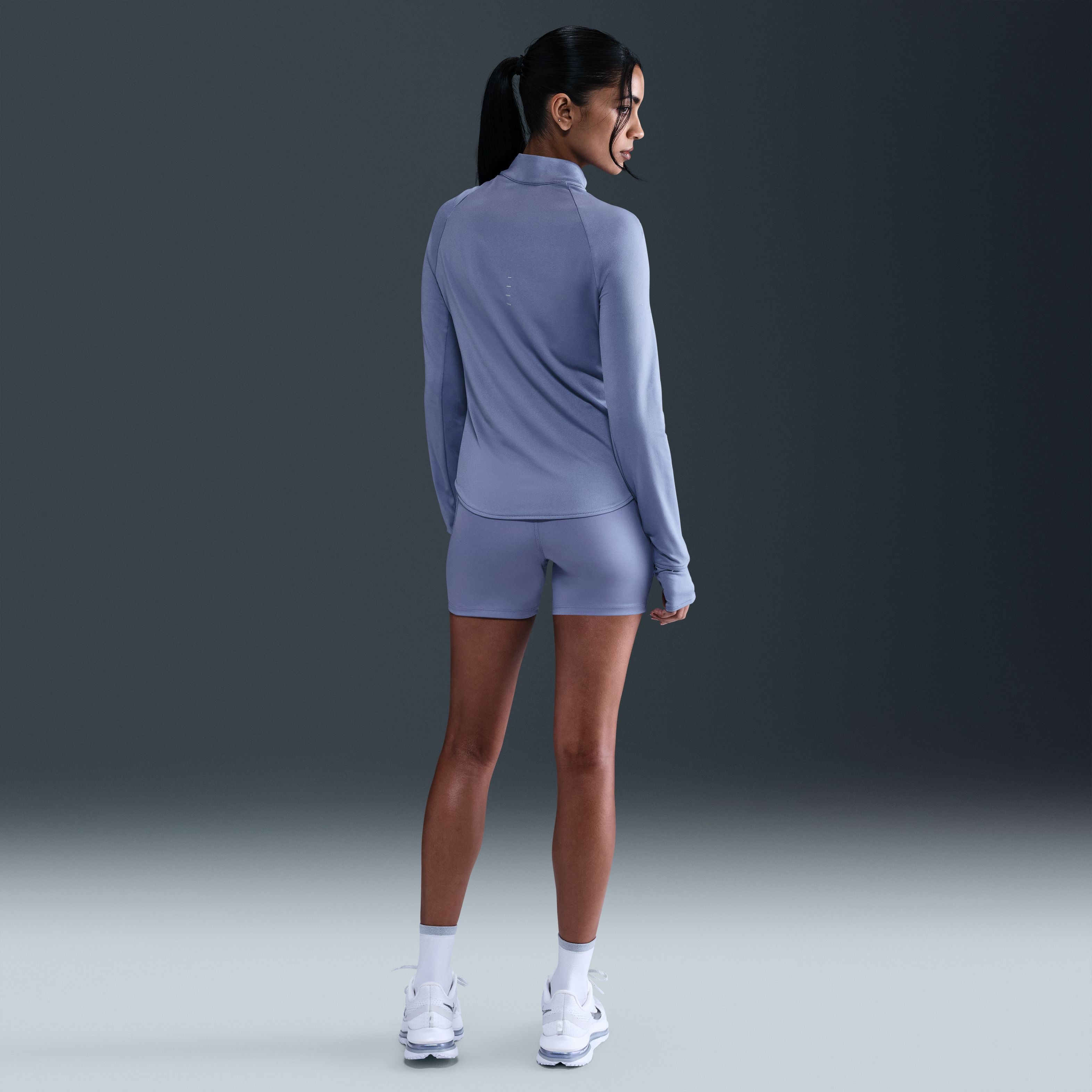 Womens Nike Swift Dri Fit UV Halfzip Top