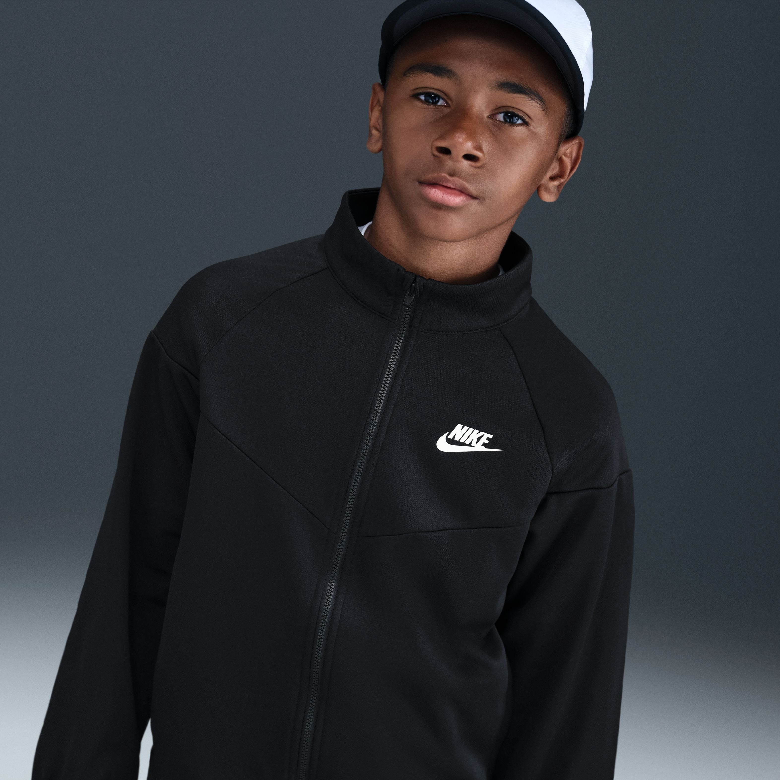Junior Boys Dri Fit Woven Training Tracksuit