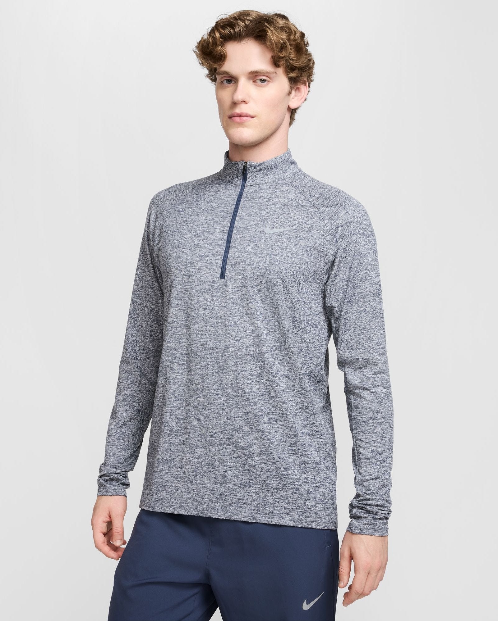 Mens Dri-Fit Stride Half Zip Midlayer