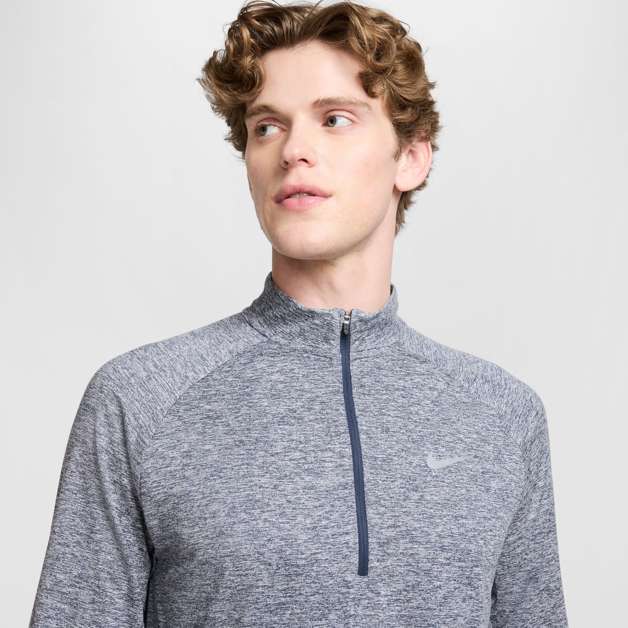 Mens Dri-Fit Stride Half Zip Midlayer