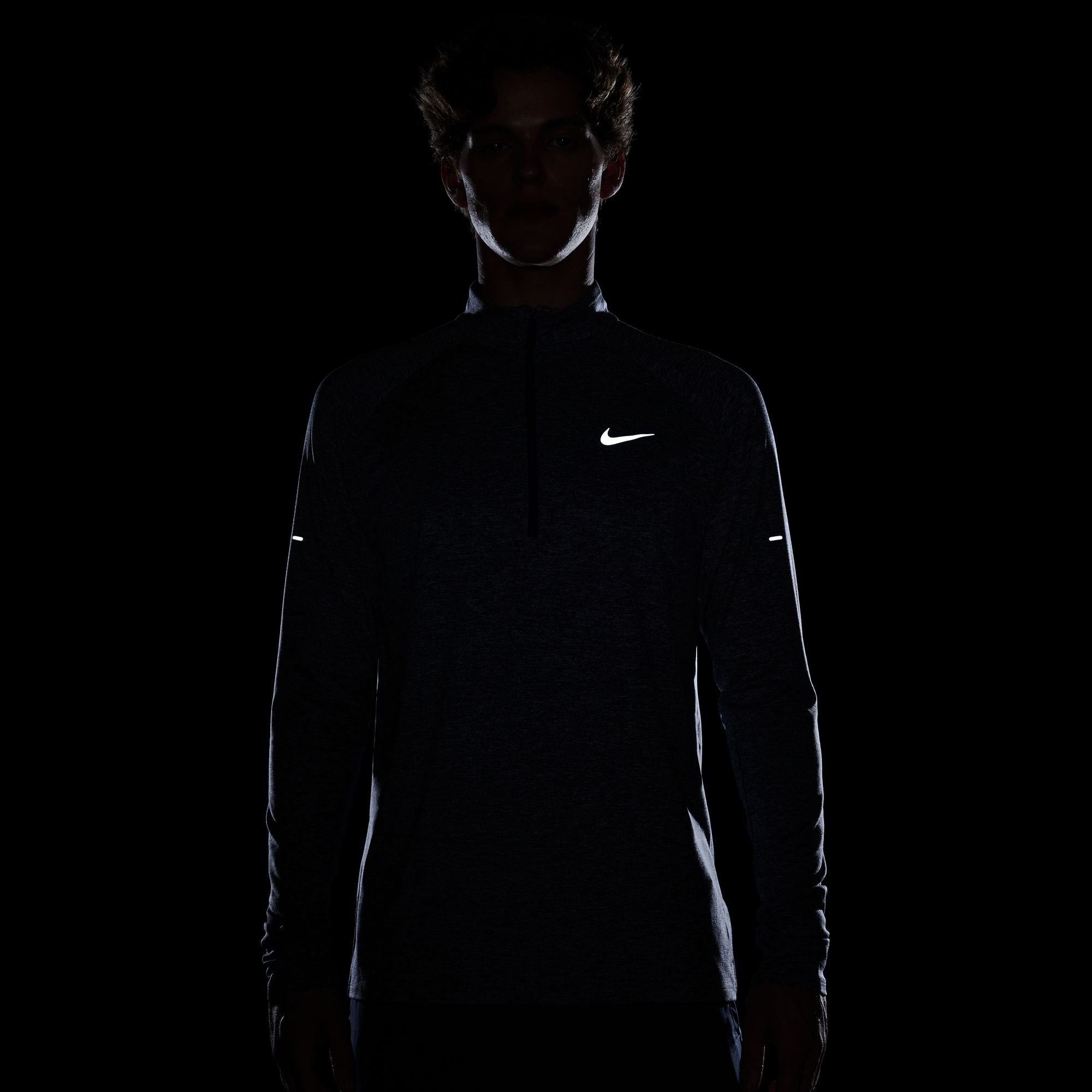 Mens Dri-Fit Stride Half Zip Midlayer