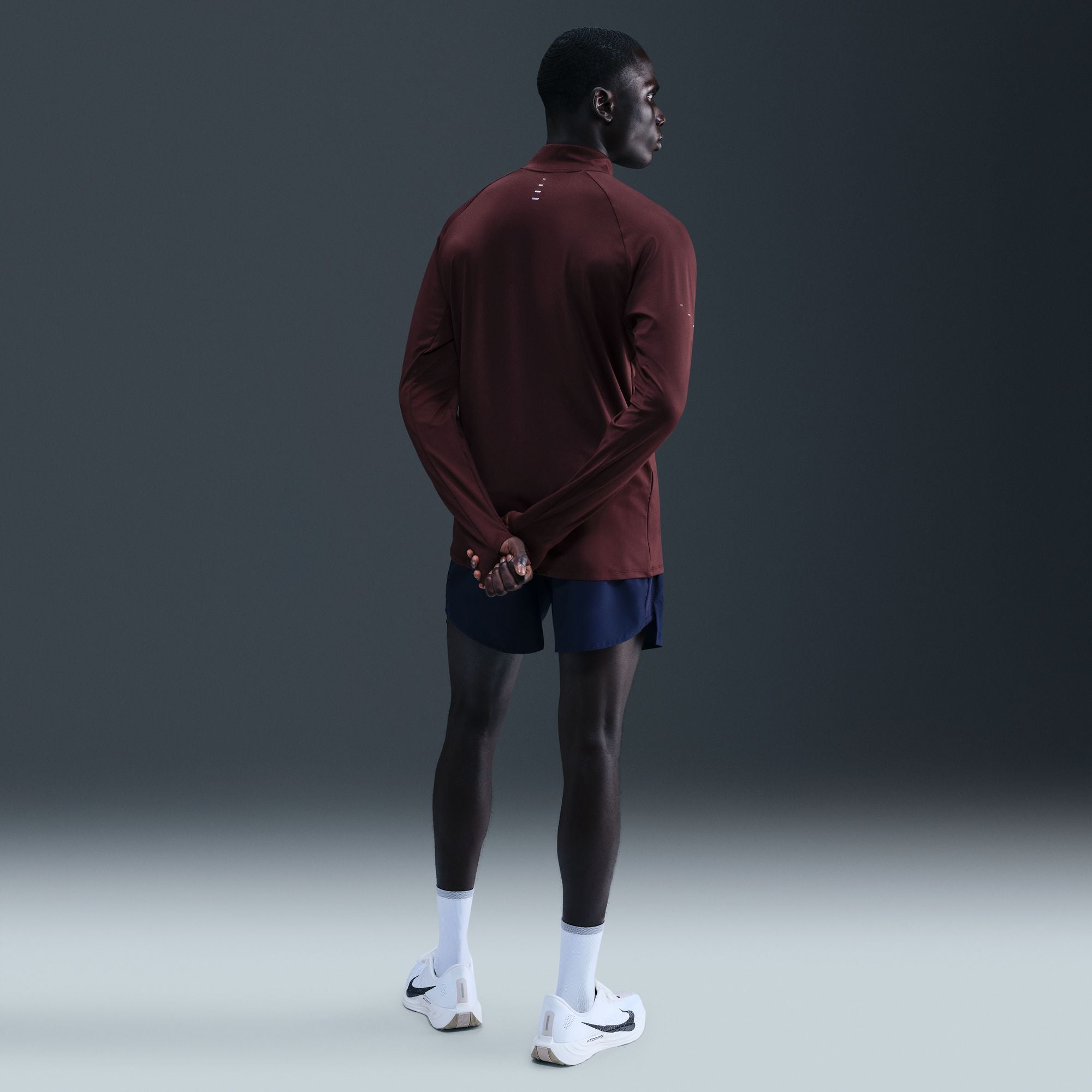 Mens Dri-Fit Stride Half Zip Midlayer