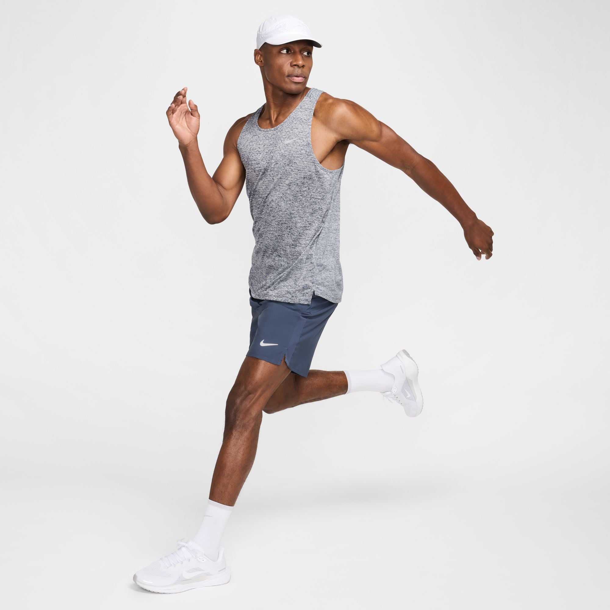 Mens Dri-Fit Advantage Stride Short Sleeve Tank