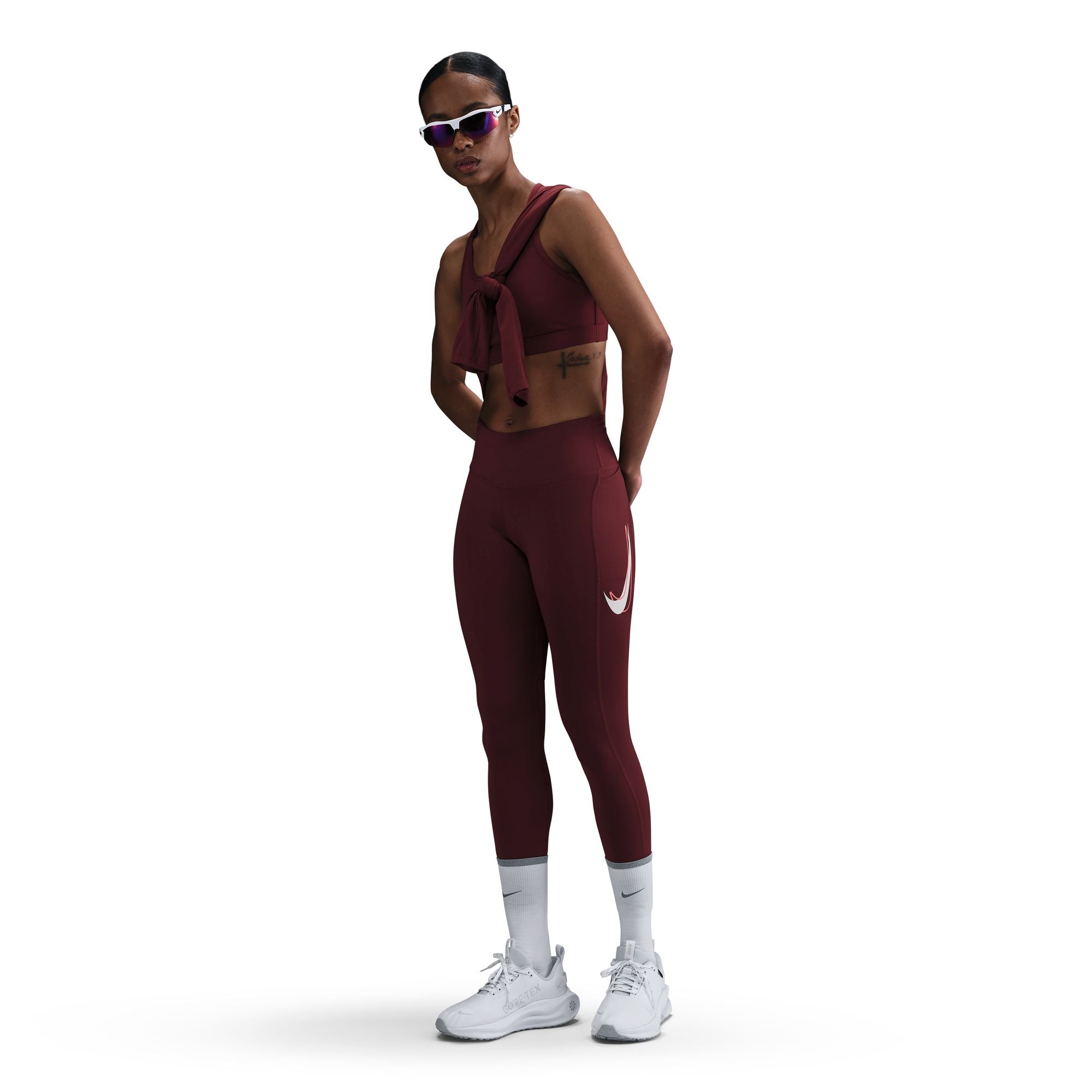 Womens Fast Mid-Rise 7/8 Tights