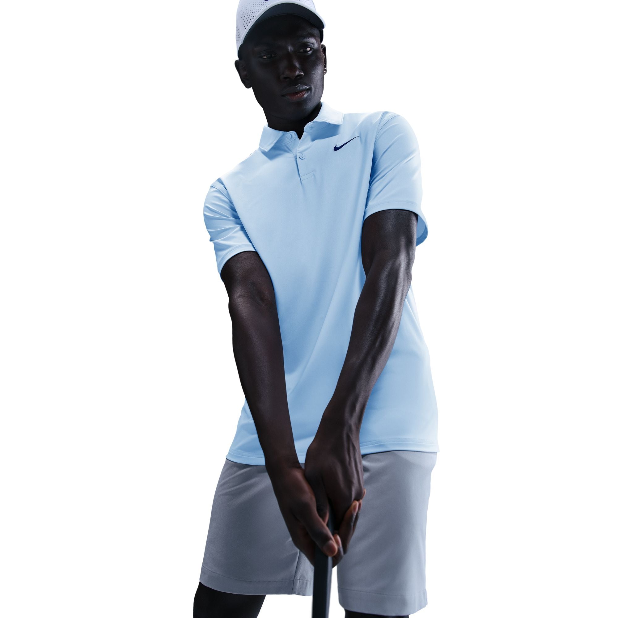 Mens Dri-Fit Par5 Heather Golf Polo