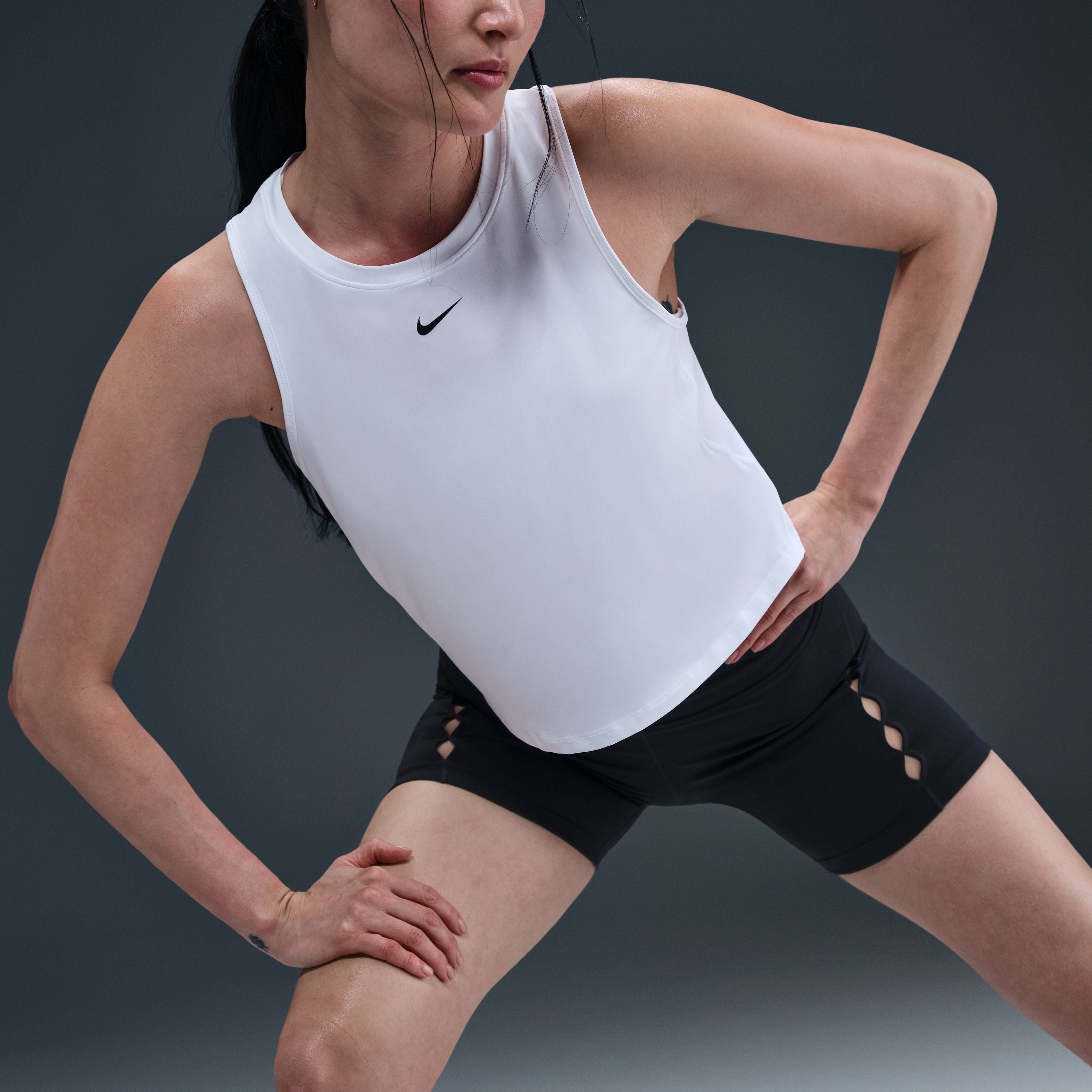 Womens Nike One Dri Fit Crop Tank