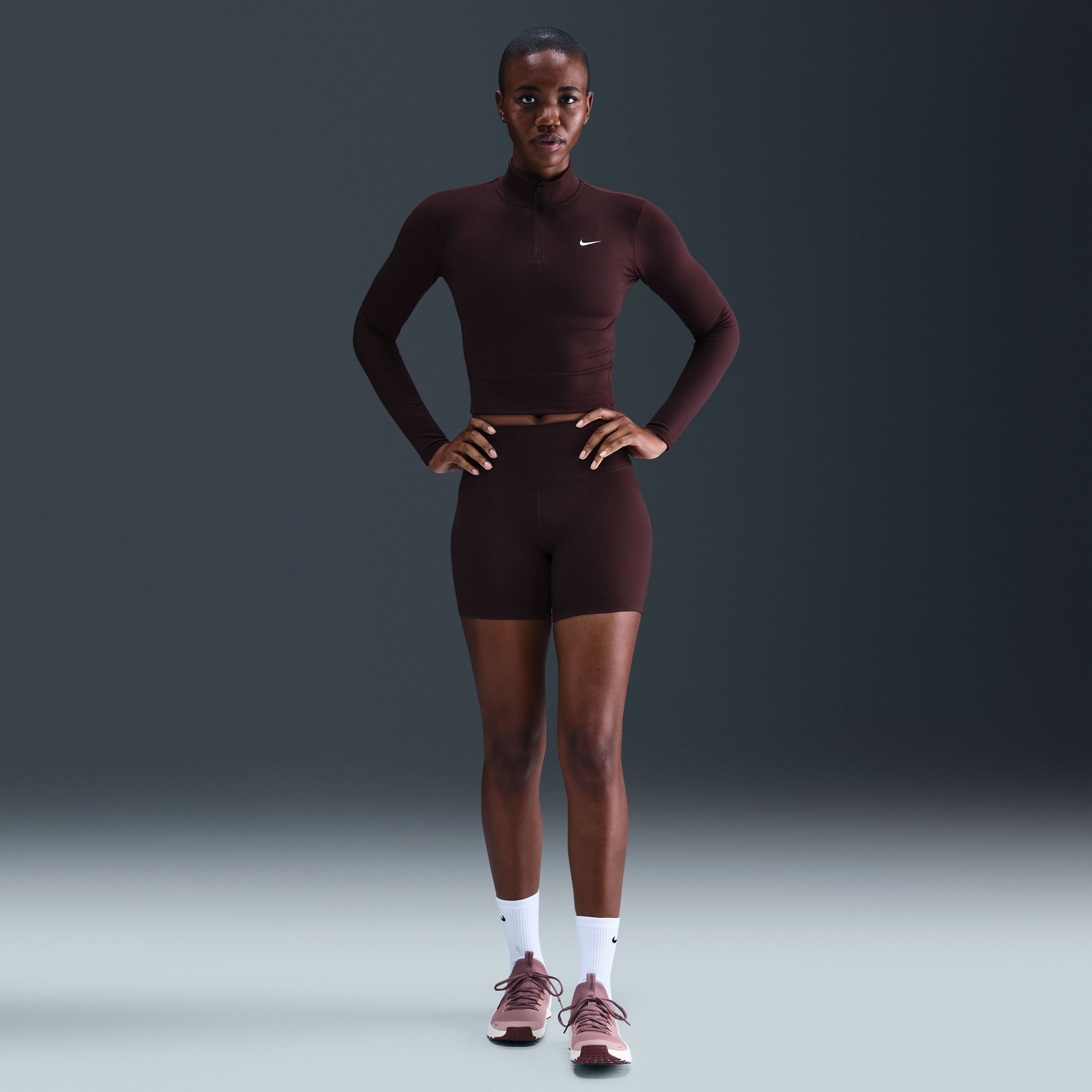 Womens Nike One Dri-Fit Fitted Midlayer