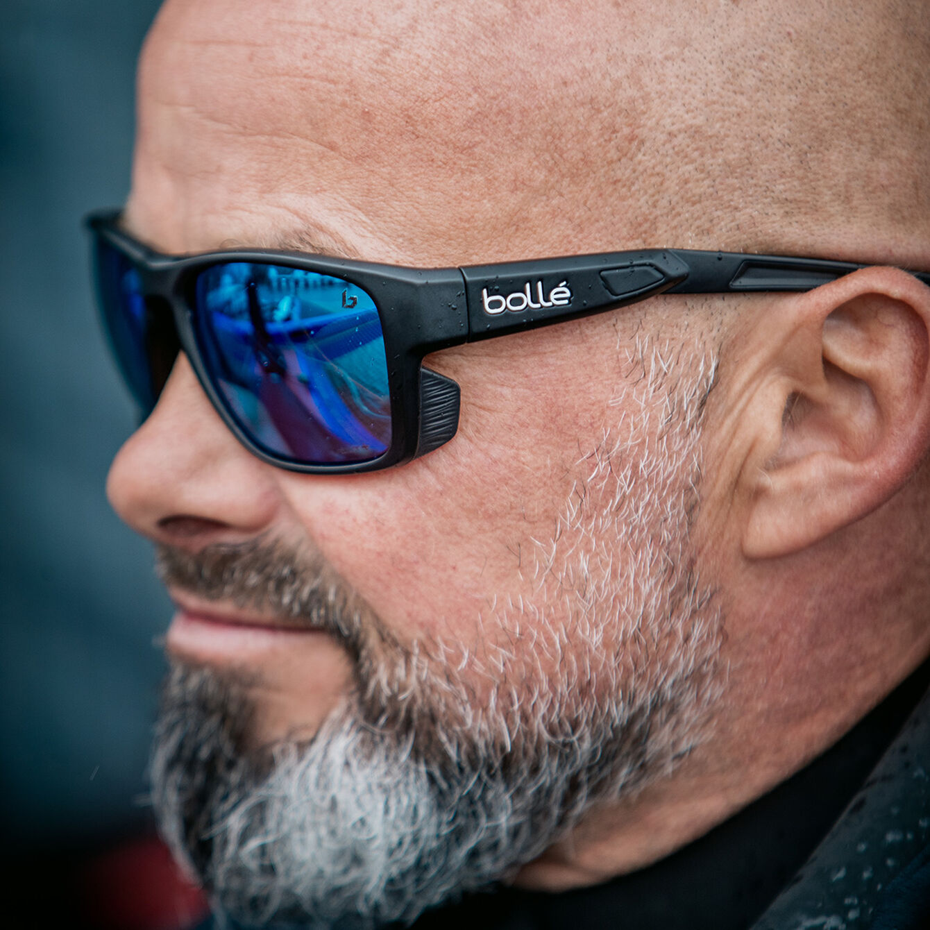 Airdrift Black Matte Volt+ Offshore Polarized Sport Sunglass