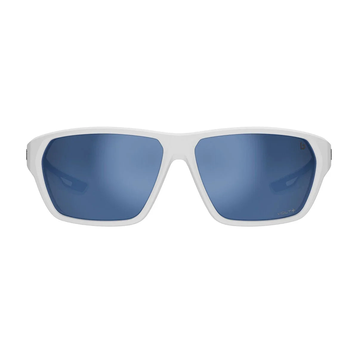 Airfin White Matte Grey Volt+ Offshore Polarized Sunglass