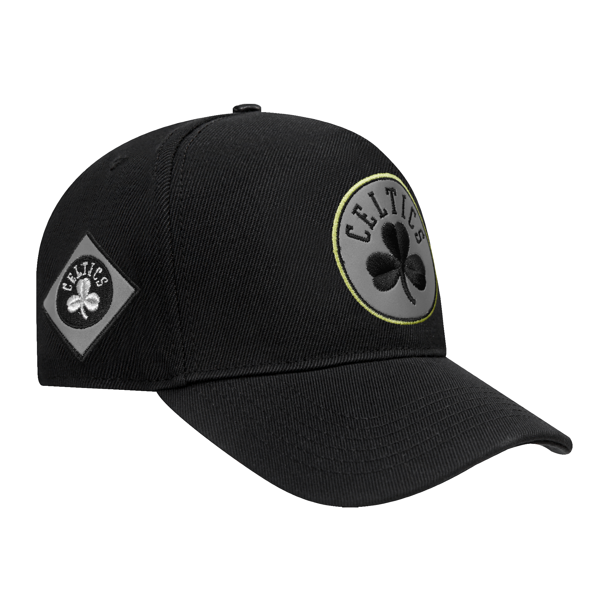 Mens Boston Celtics Hi-Vis Snapback Cap