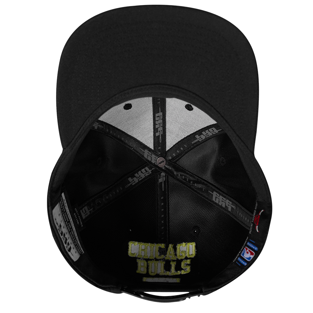 Mens Chicago Bulls Hi-Vis Snapback Cap