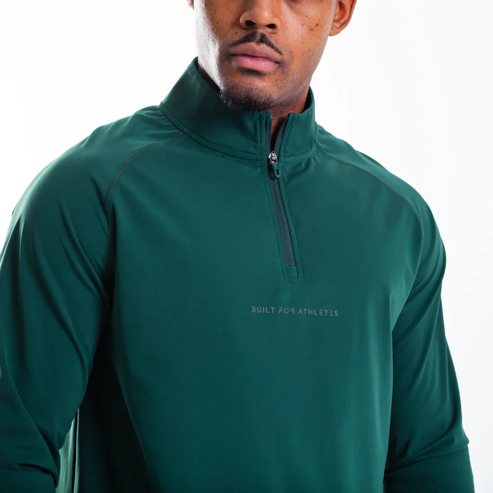 Mens Hybrid Training 1/4 Zip Top