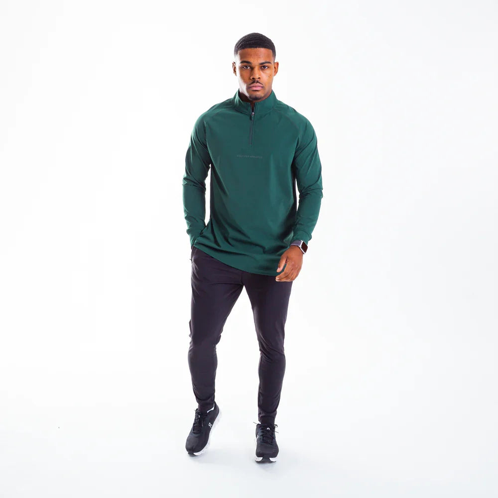 Mens Hybrid Training 1/4 Zip Top