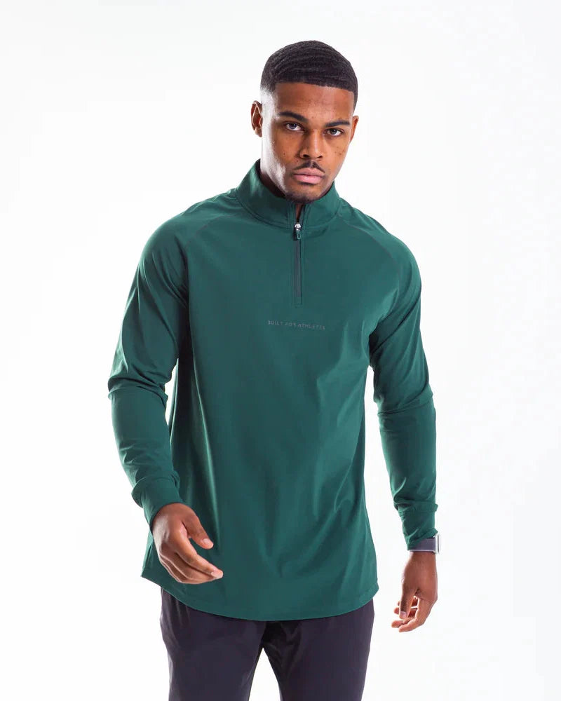 Mens Hybrid Training 1/4 Zip Top