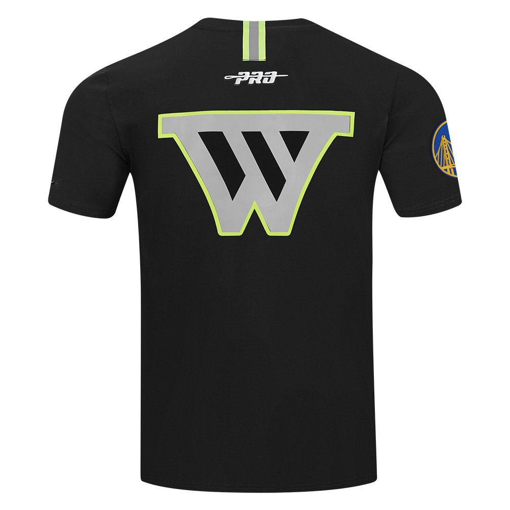 Mens Golden State Warriors Hi-Vis T-Shirt