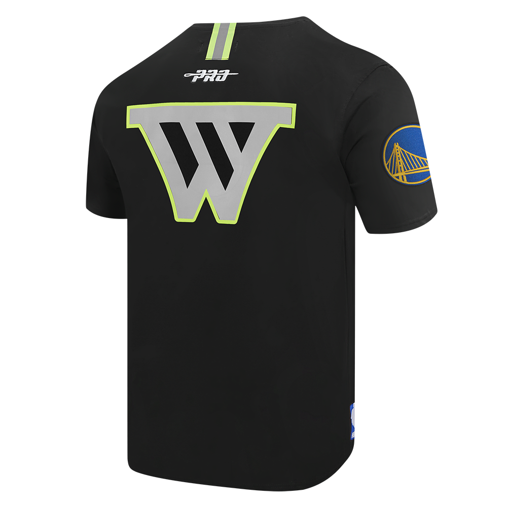 Mens Golden State Warriors Hi-Vis T-Shirt