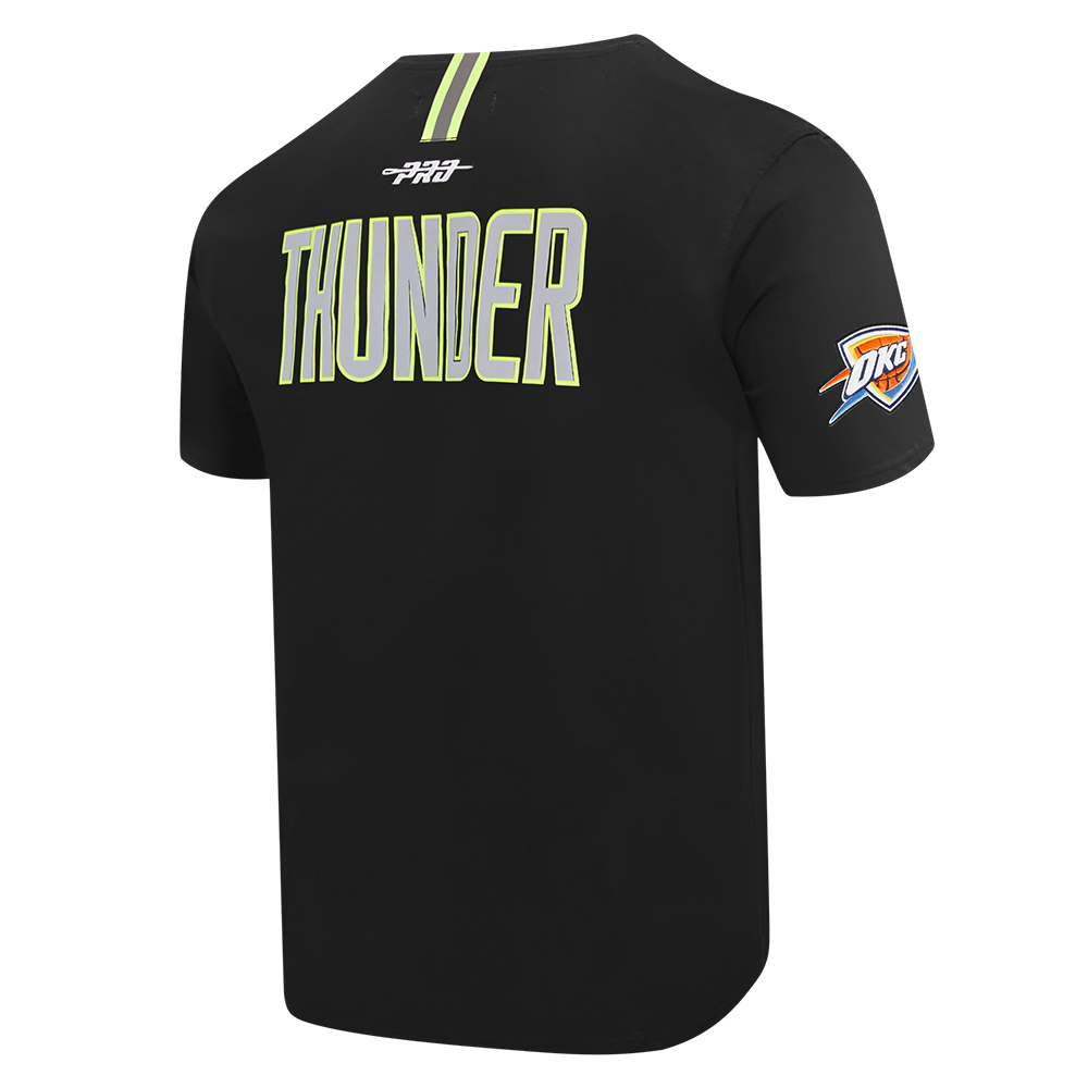 Mens Oklahoma City Thunder Hi-Vis T-Shirt