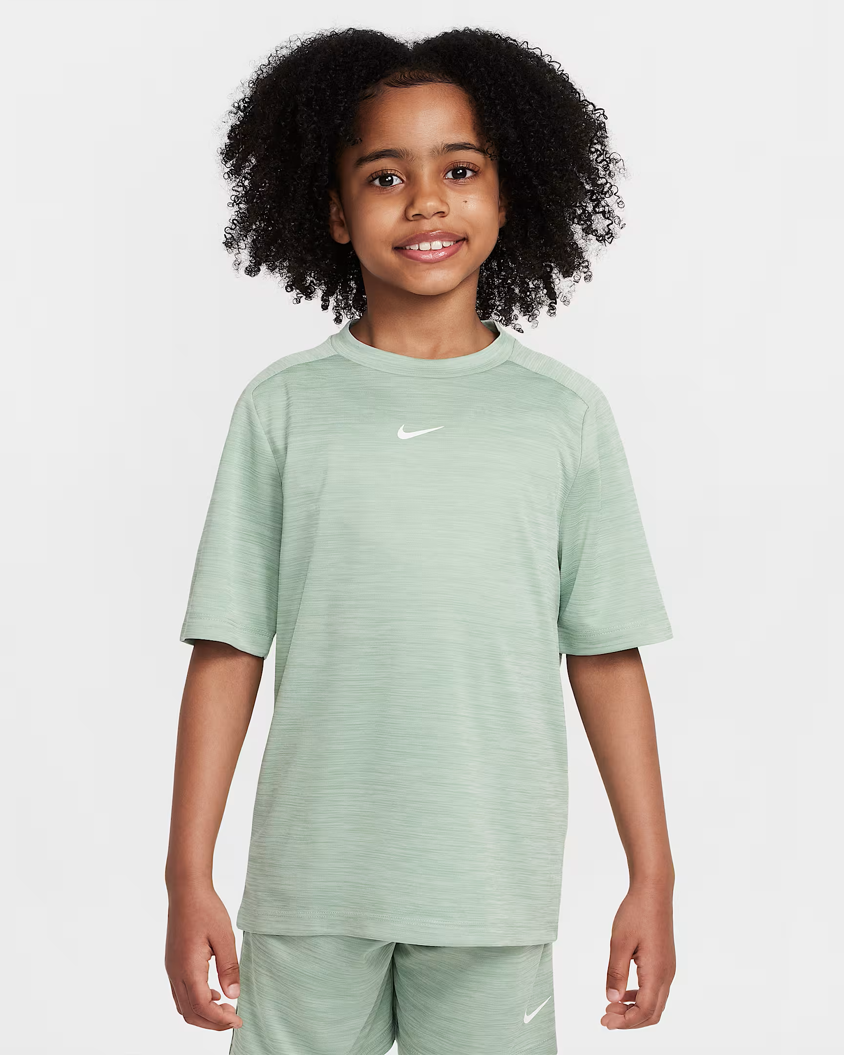 Boys Dri-Fit Multi heather Short Sleeve T-Shirt