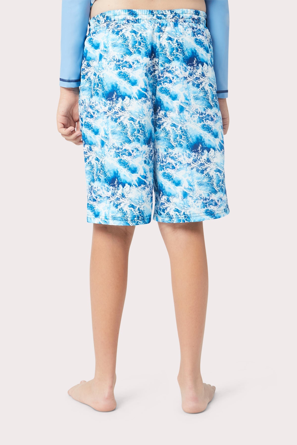 Boys All Over Printed Waves Swimshort