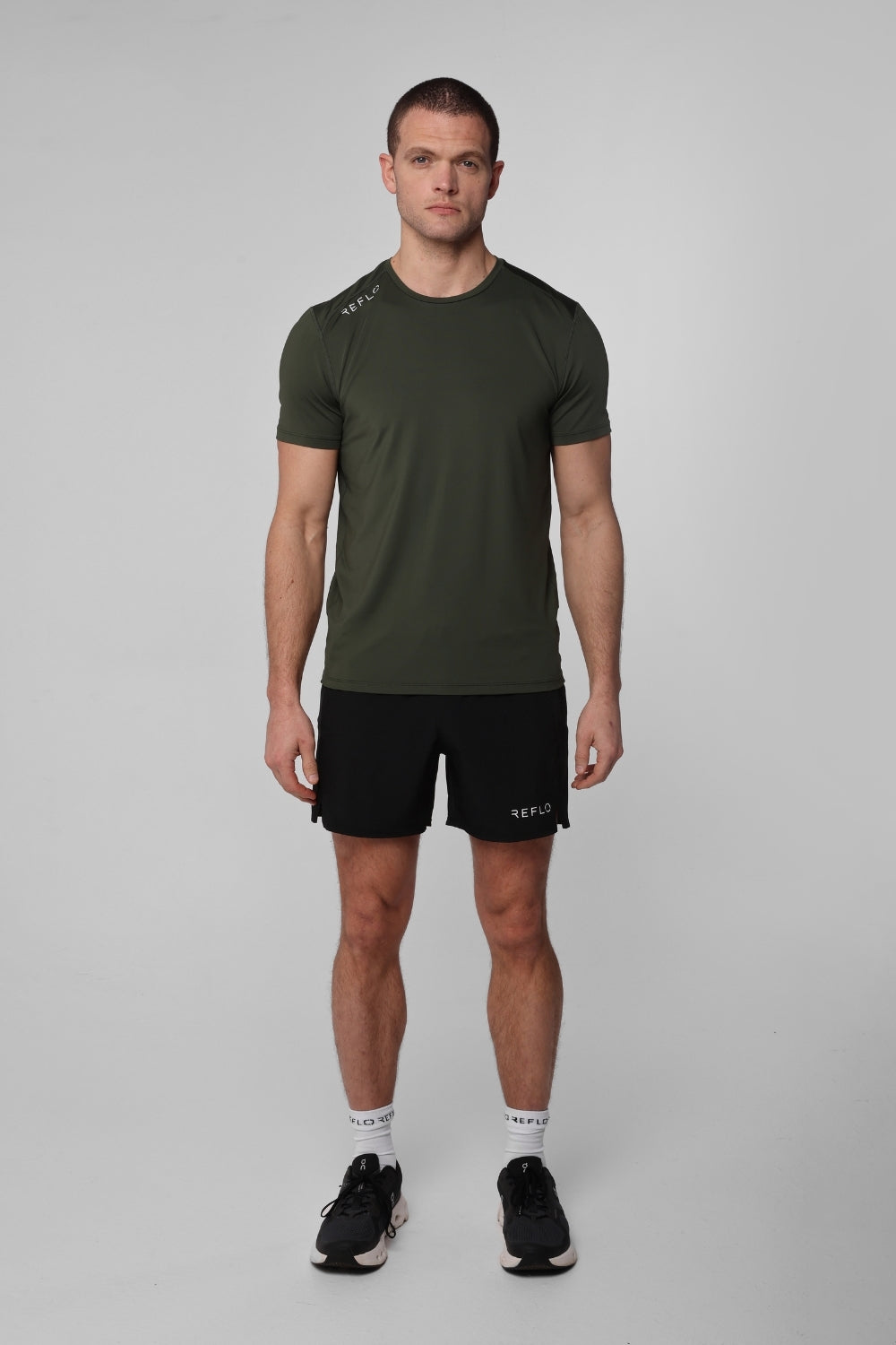 Mens Braan Lasercut Back Short Sleeve T-Shirt