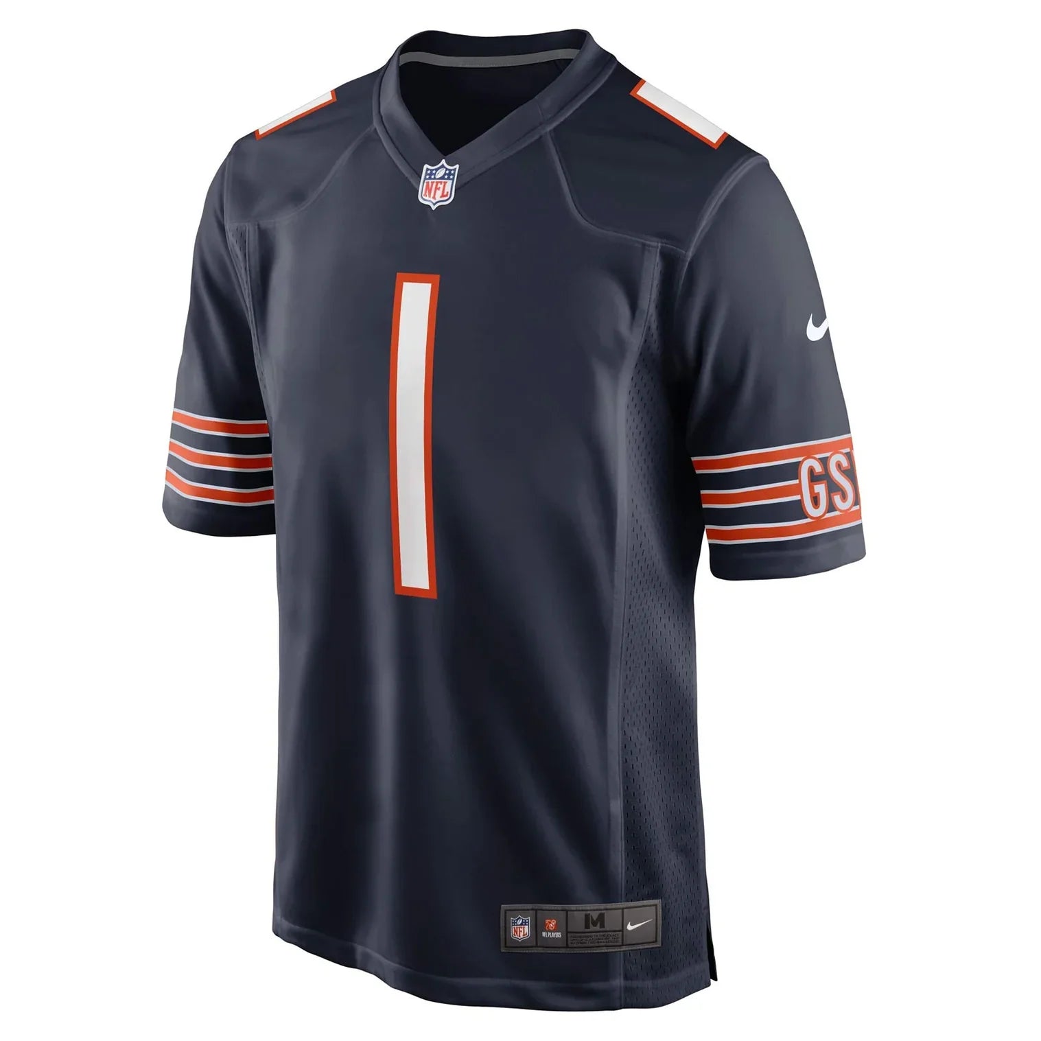 Mens Chicago Bears Justin Fields Home Game Jersey