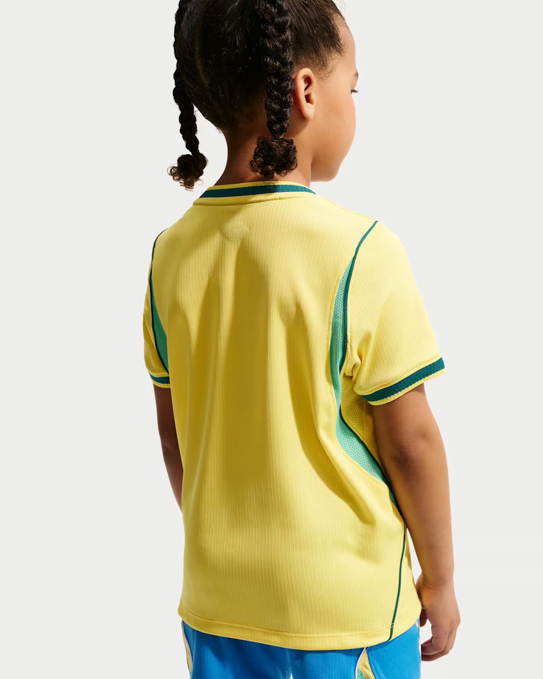 Kids Brazil CBF Home 25/26 Replica Set