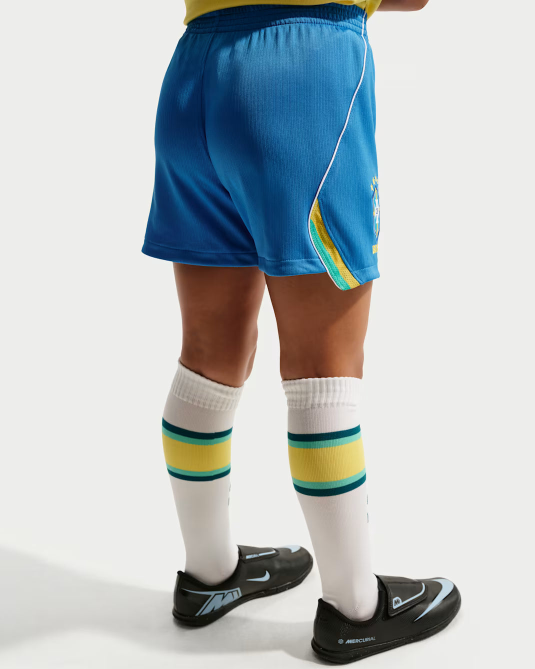 Kids Brazil CBF Home 25/26 Replica Set