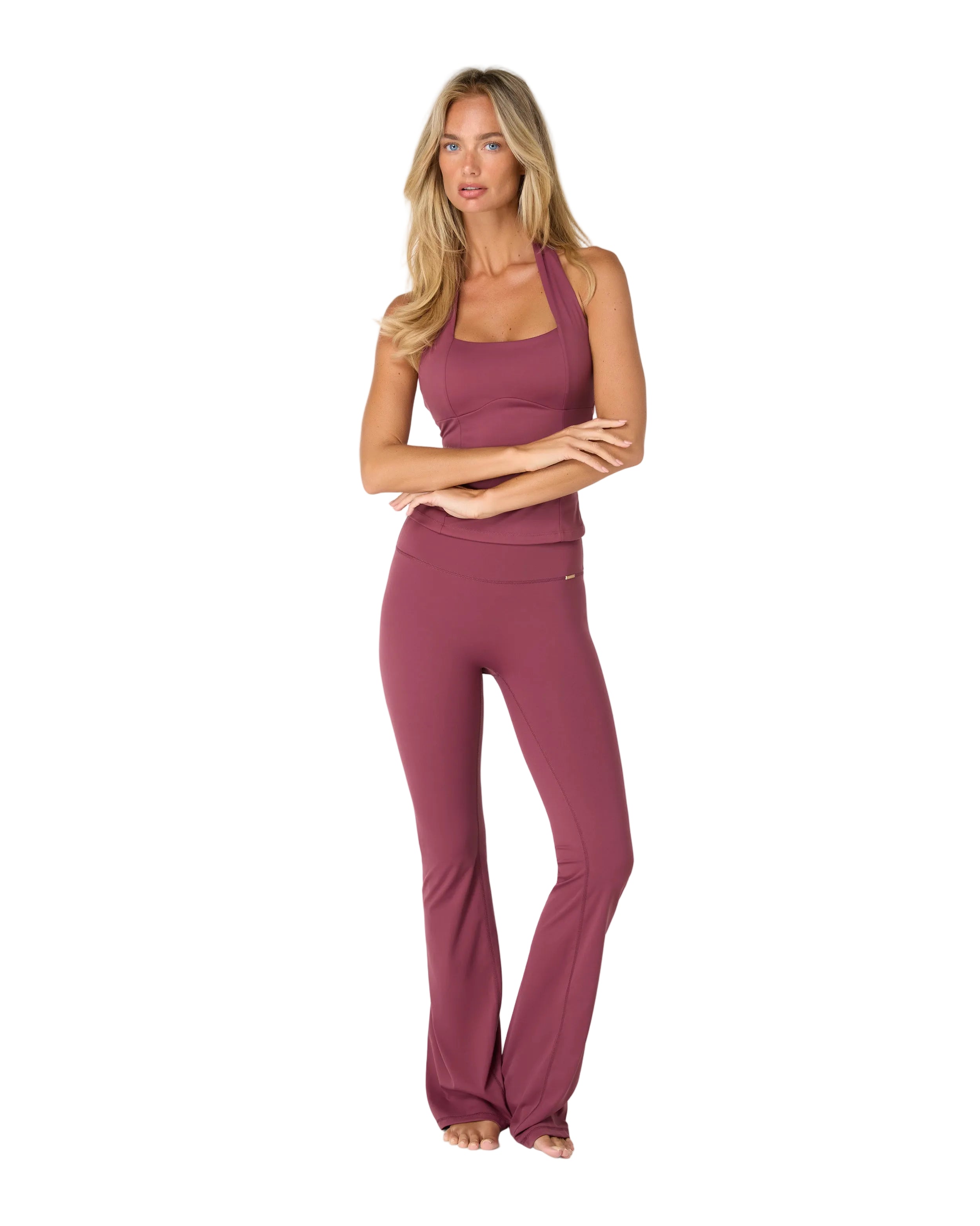 Womens Yoga Camilla Flare Tights