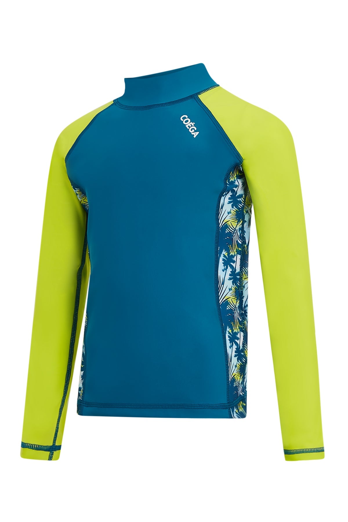 Boys Printed Palms Longsleeve Rashguard