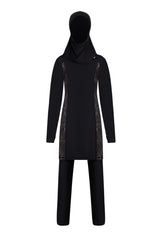 Womens 3 Piece Modest Swimsuit