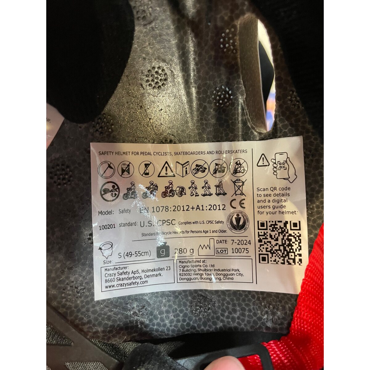 Dino Bicycle Kids Helmet