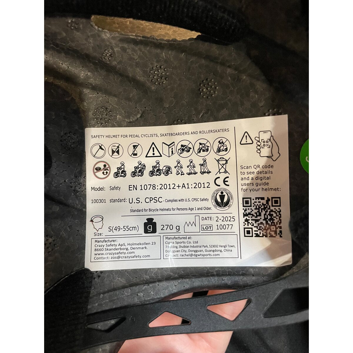 Leopard Bicycle Kids Helmet