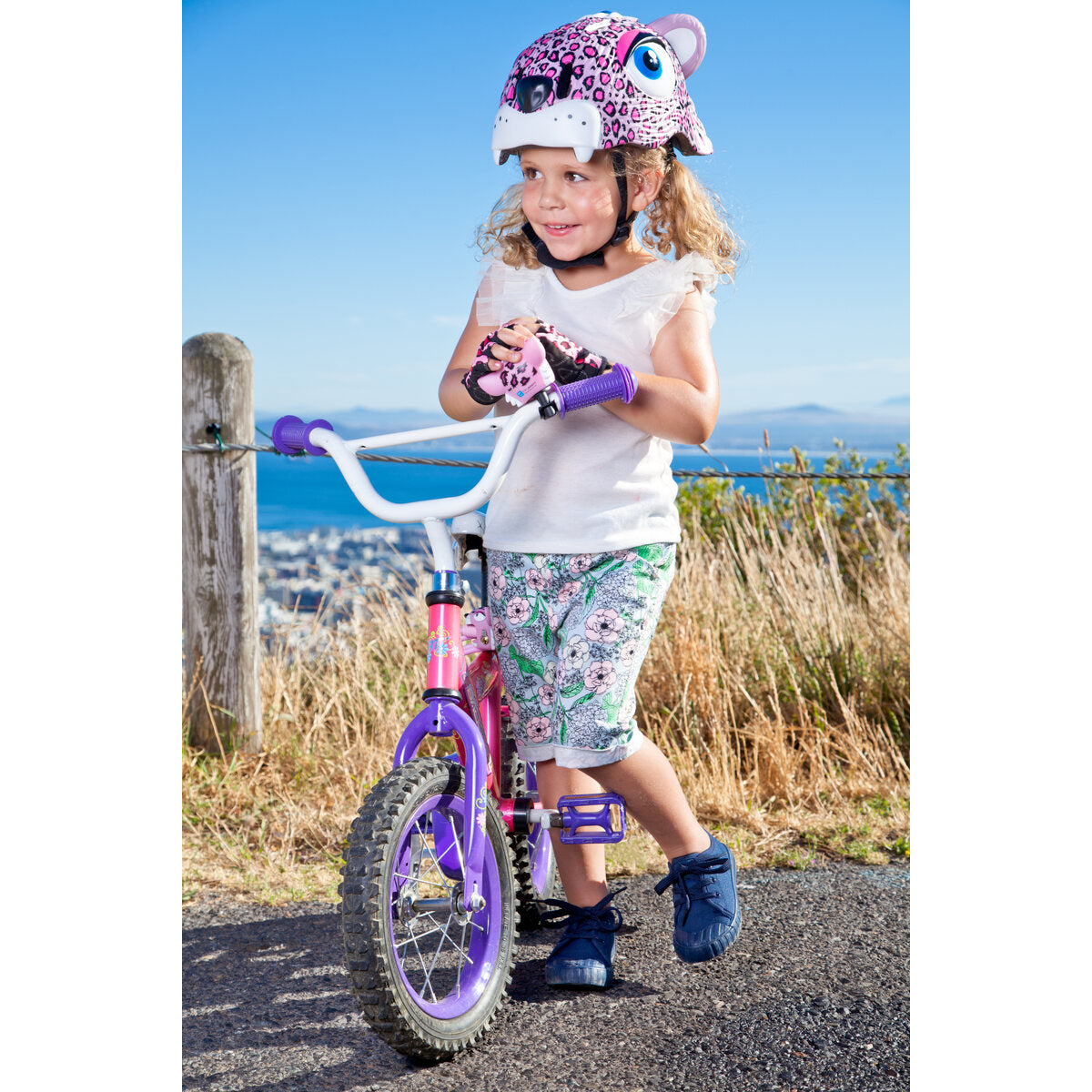 Leopard Bicycle Kids Helmet