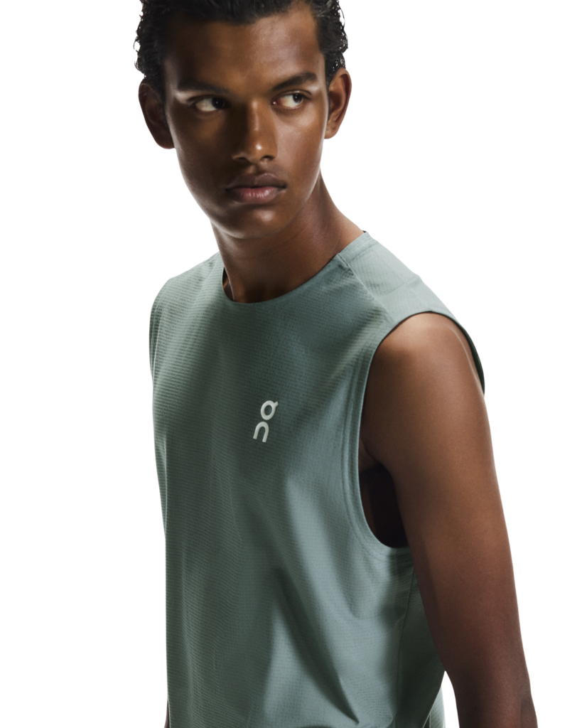 Mens Court Faded Graphic Tank