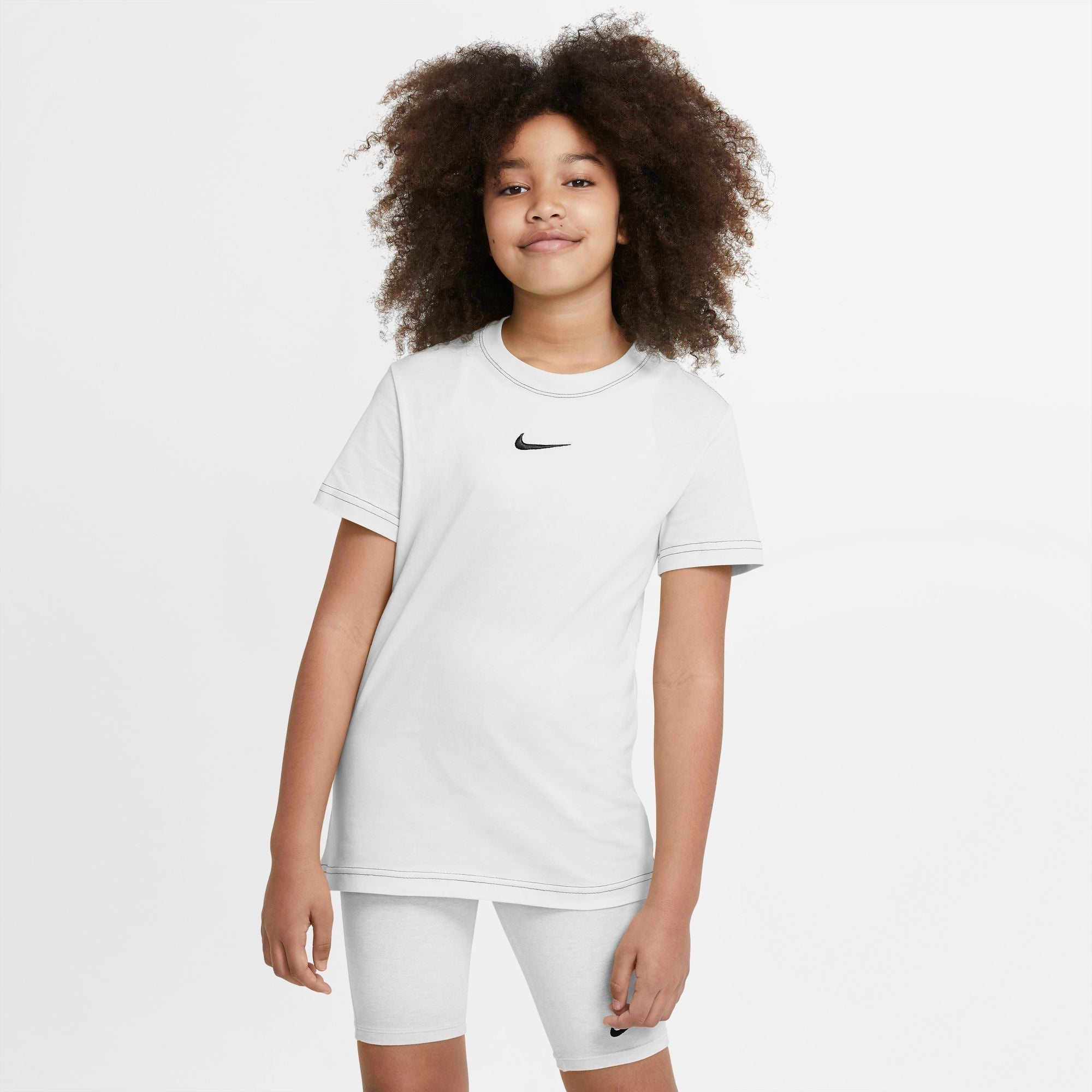 Girls Essential Logo Boyfriend Short Sleeve T-Shirt