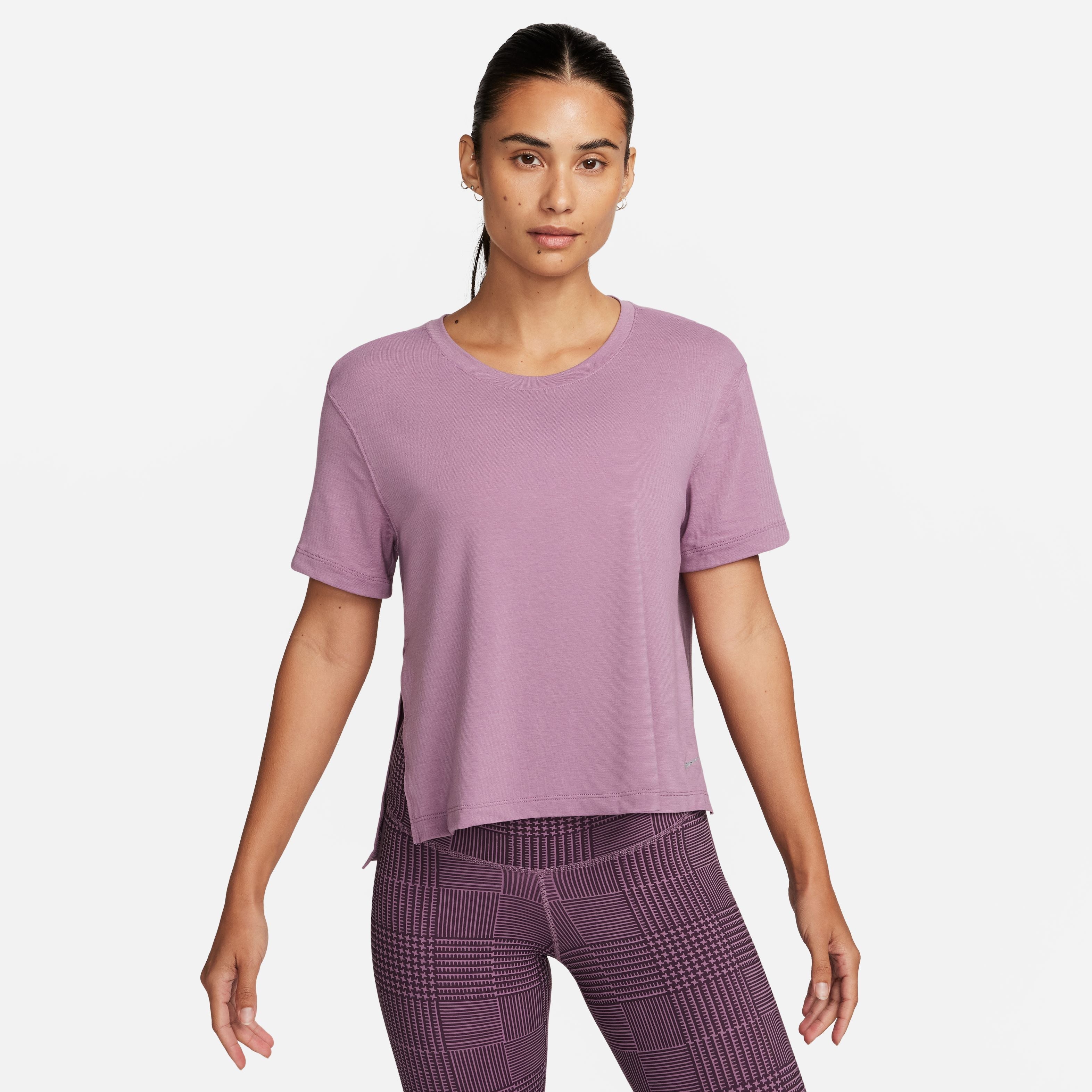 Womens Yoga Dri-Fit Short Sleeve T-Shirt