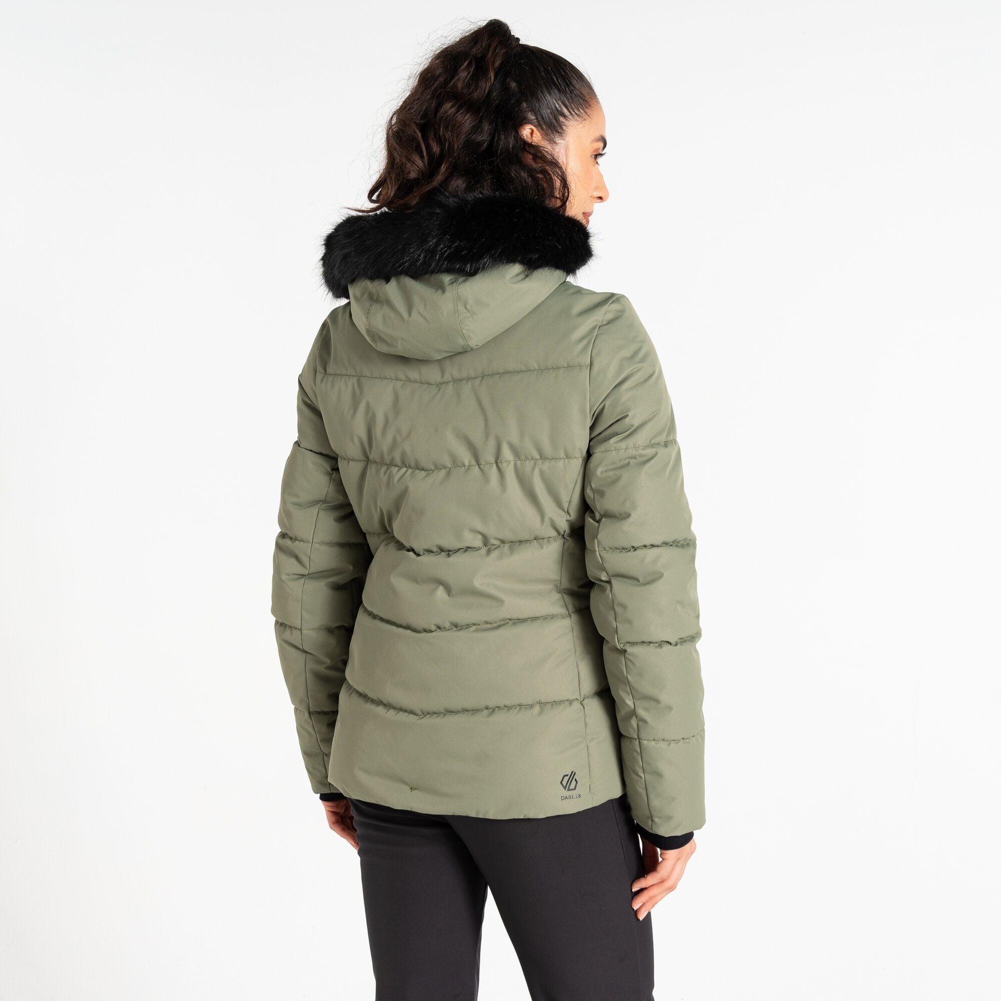 Womens Ski Glamourize Waterproof Padded Jacket