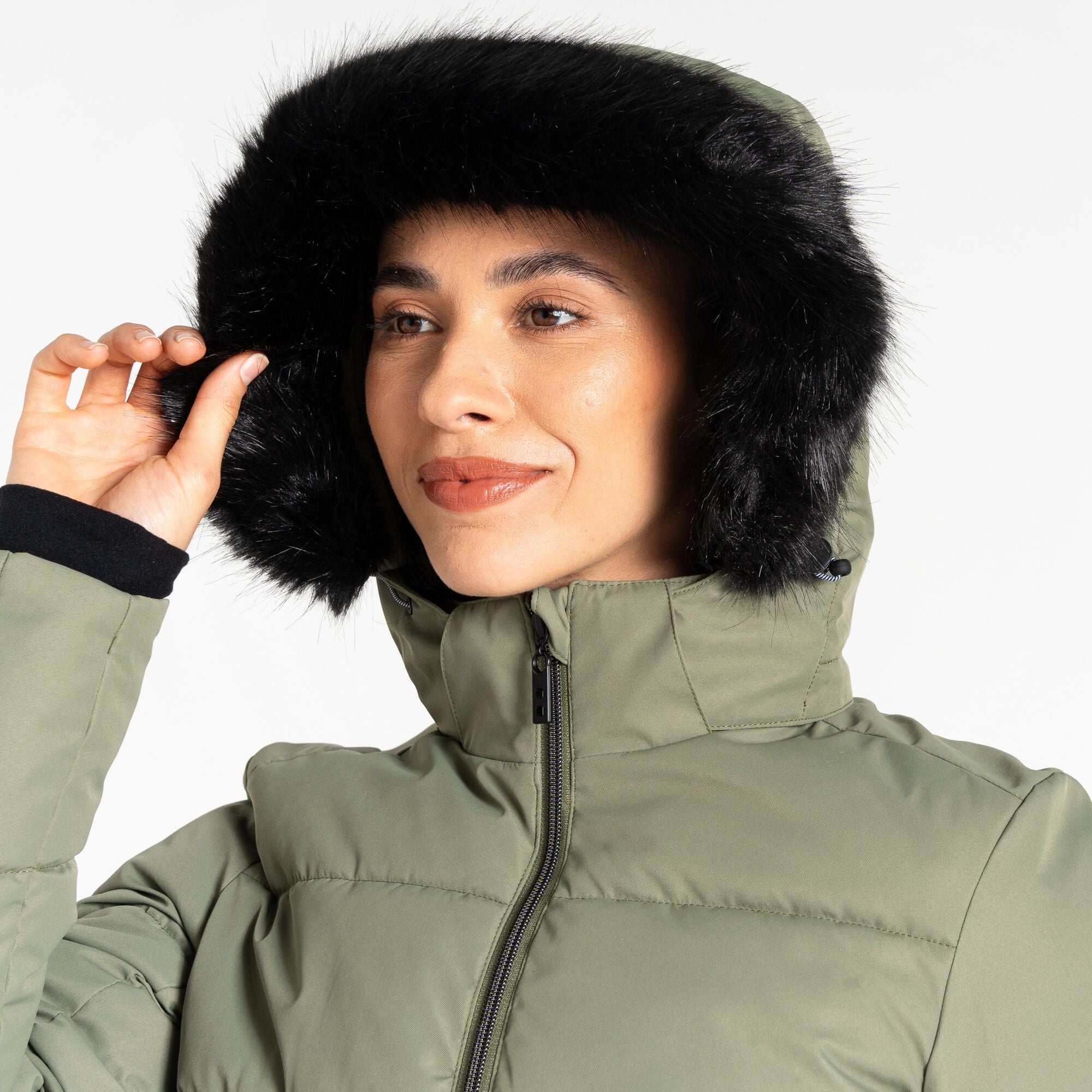 Womens Ski Glamourize Waterproof Padded Jacket