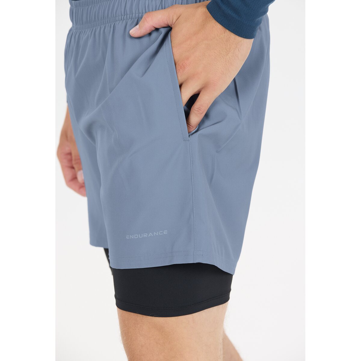 Mens Kros 2 in 1 Running Short