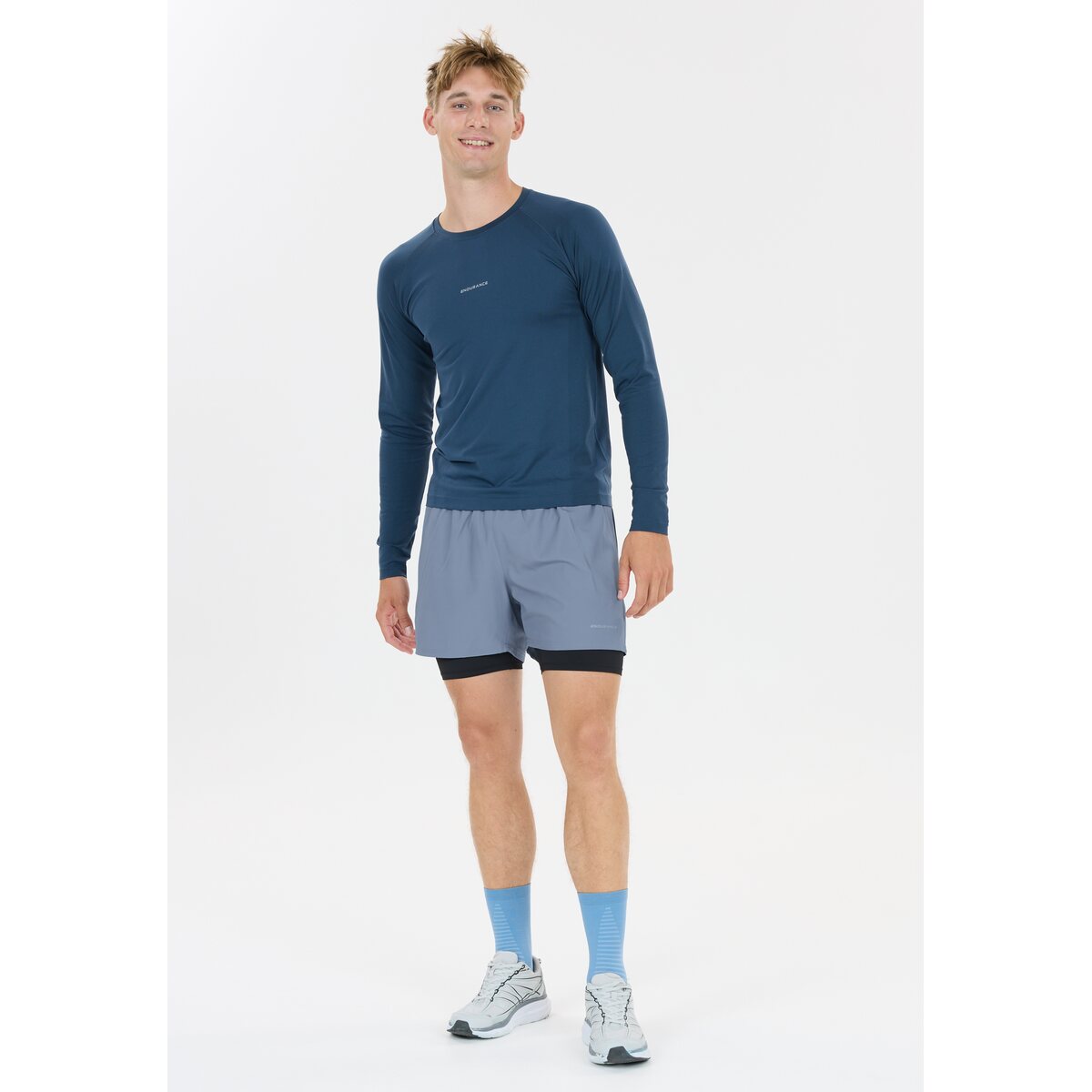 Mens Kros 2 in 1 Running Short