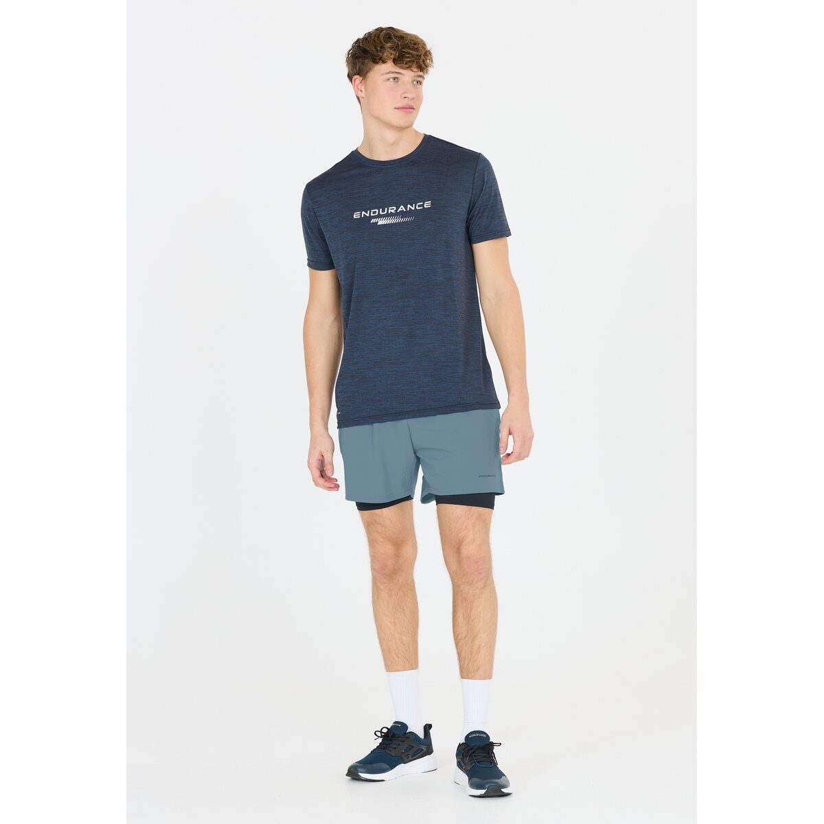 Mens Kros 2 in 1 Running Short