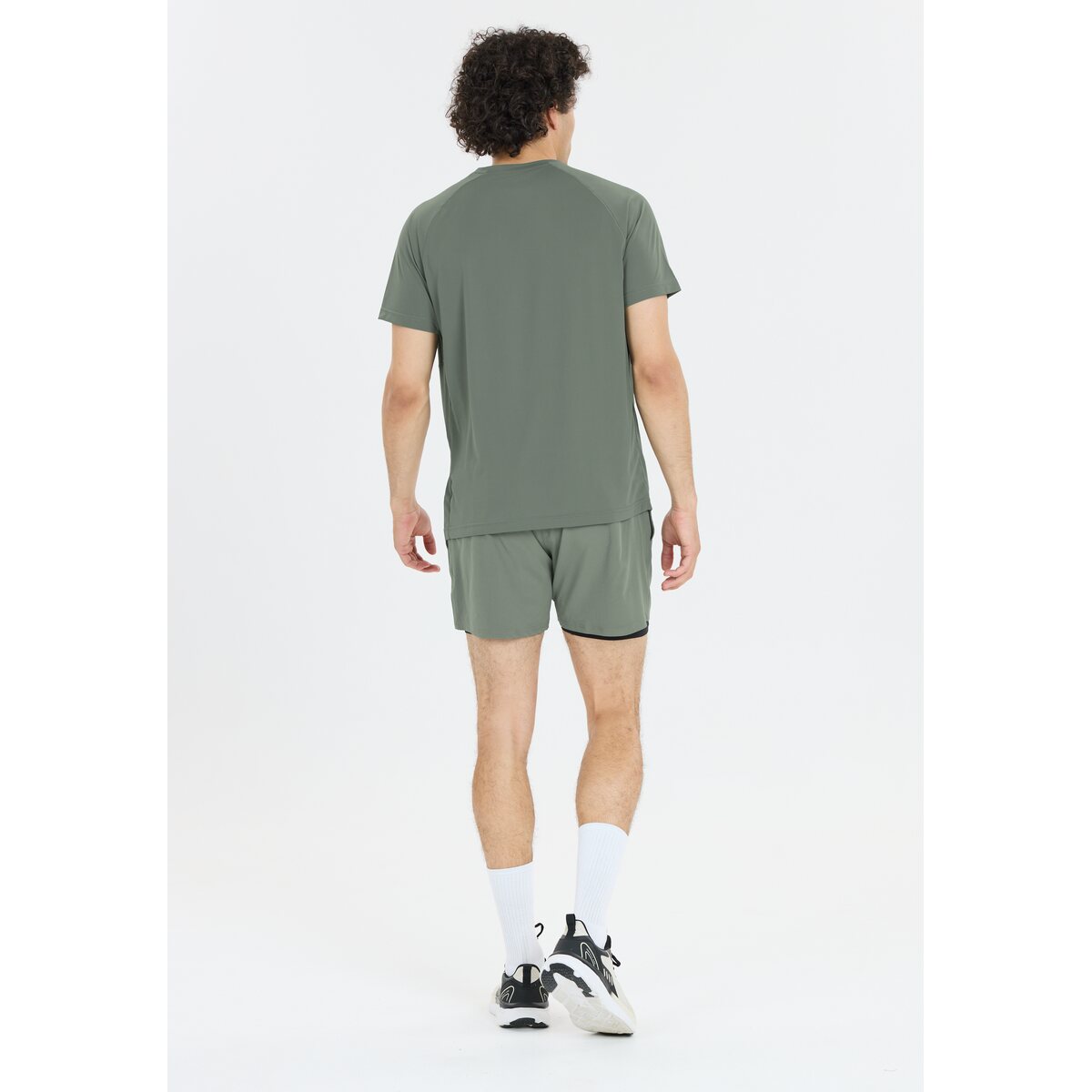 Mens Kros 2 in 1 Running Short