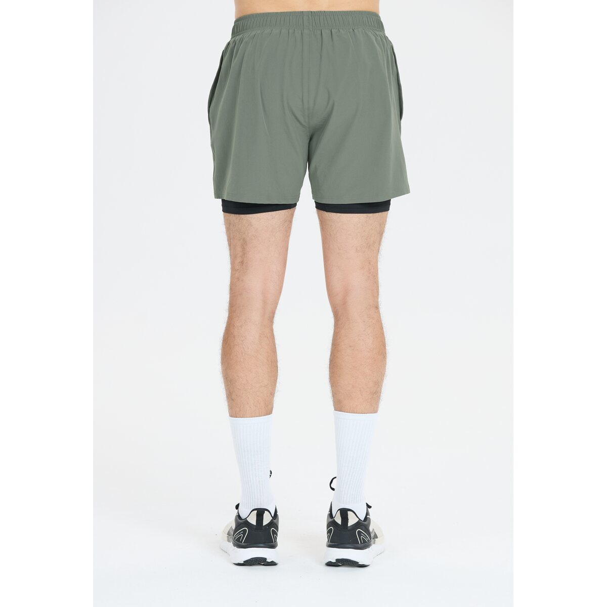 Mens Kros 2 in 1 Running Short
