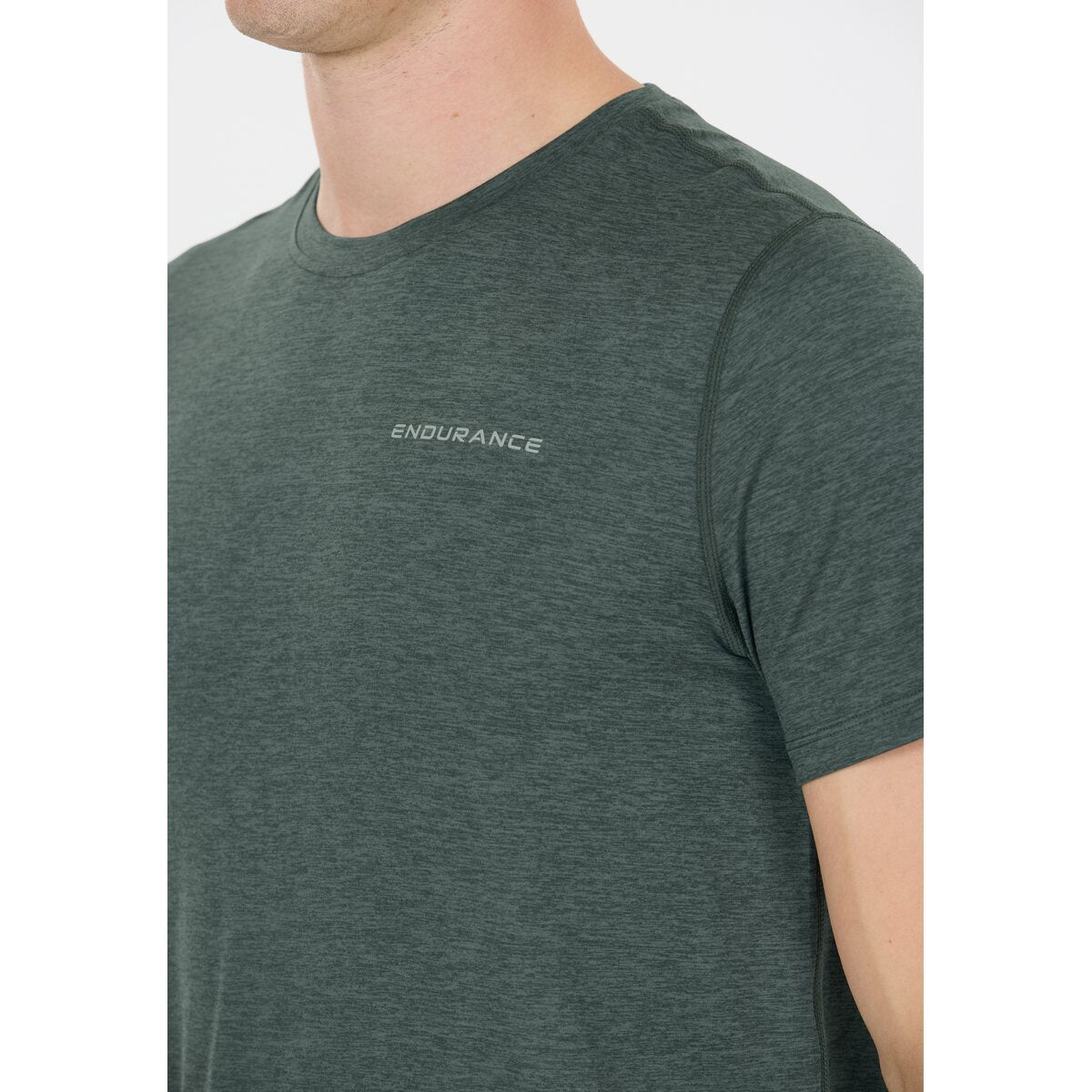 Mens Abdon Melange Short Sleeve T-Shirt