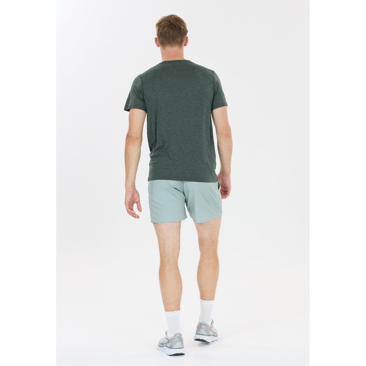 Mens Abdon Melange Short Sleeve T-Shirt